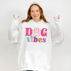 Dog Vibes Paw Design - Dogs Unisex Crewneck T-Shirt Sweatshirt Hoodie