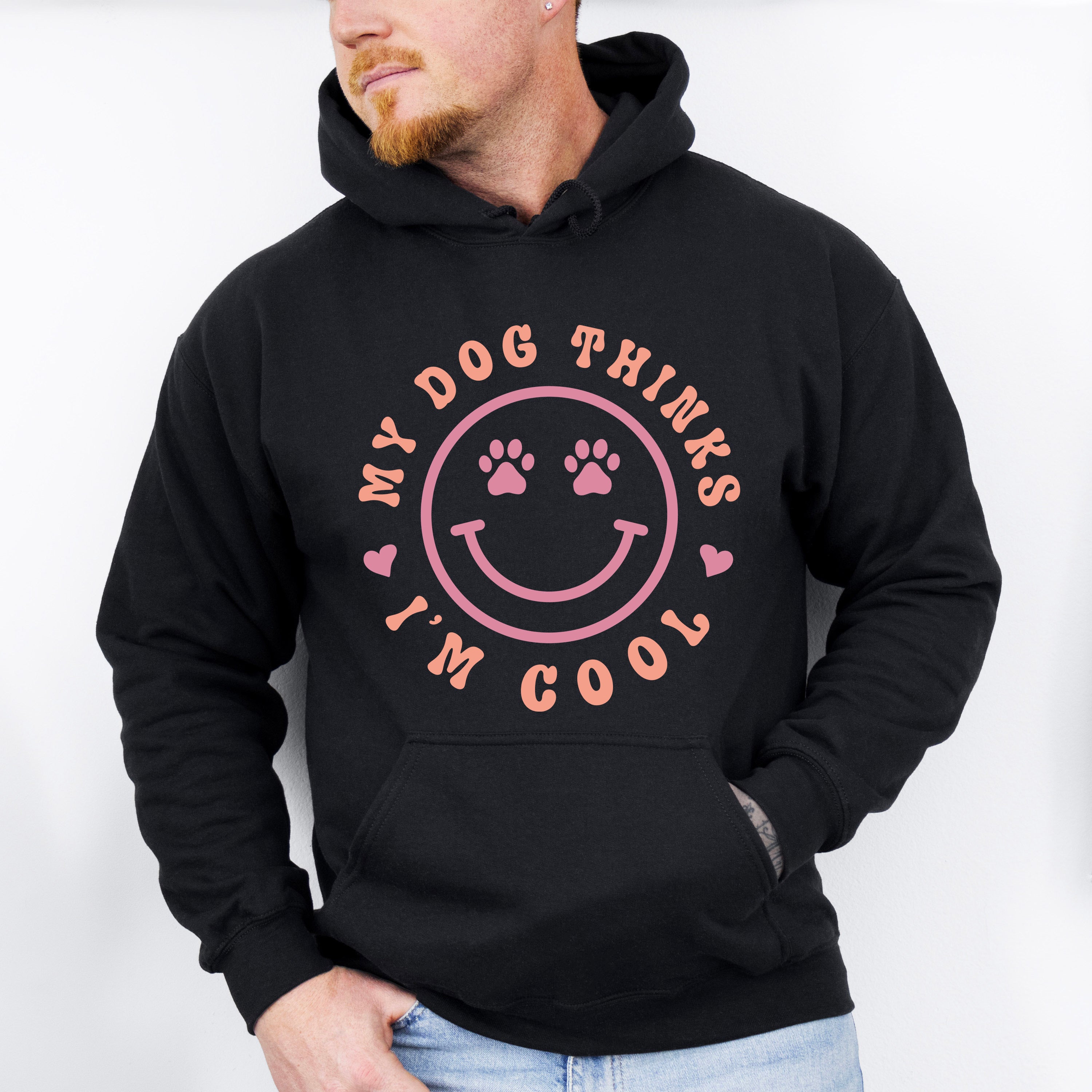 My Dog Thinks I'm Cool - Dogs Unisex Crewneck T-Shirt Sweatshirt Hoodie