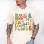 Dogs Are My Favorite People - Dogs Unisex Crewneck T-Shirt Sweatshirt Hoodie
