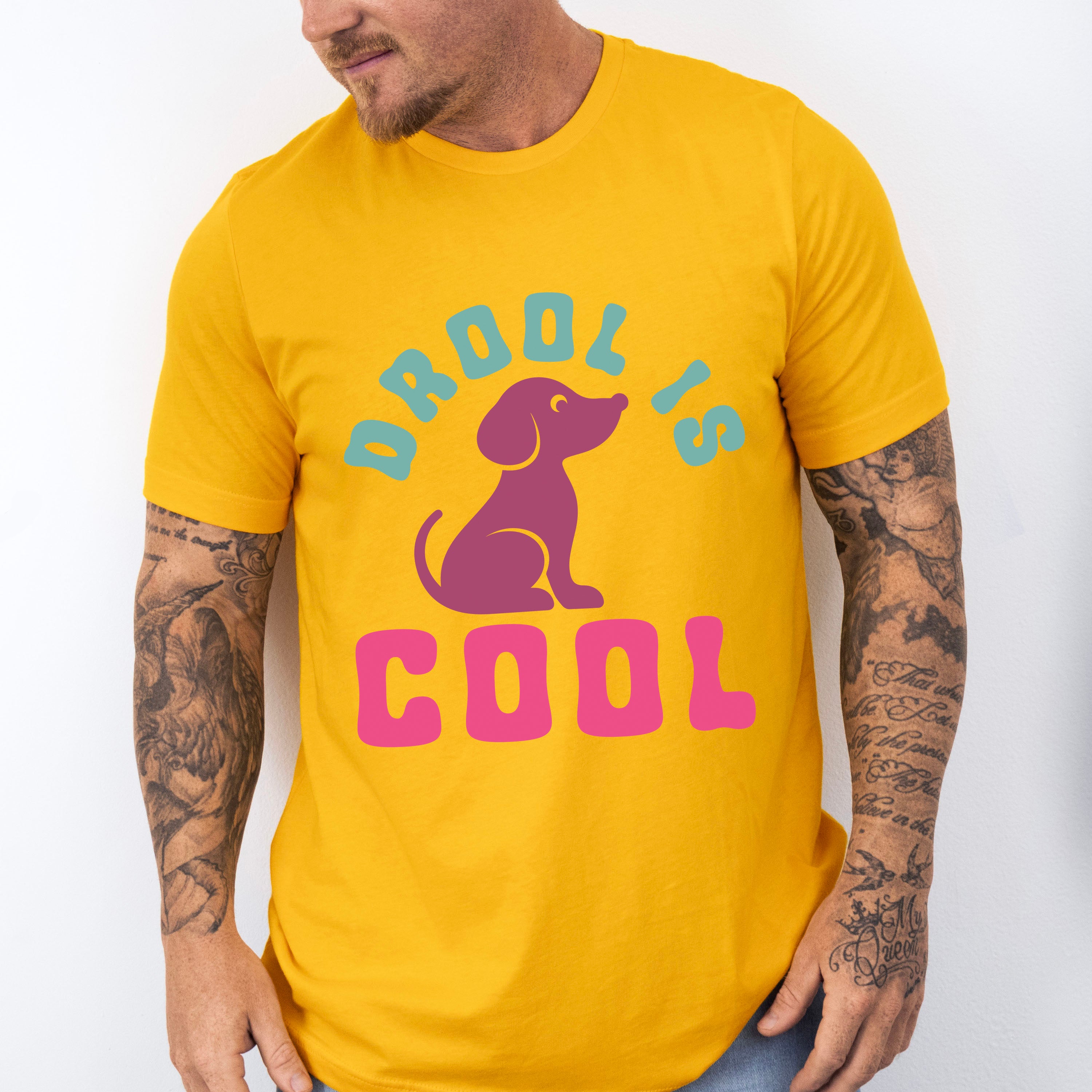 Drool Is Cool - Dogs Unisex Crewneck T-Shirt Sweatshirt Hoodie