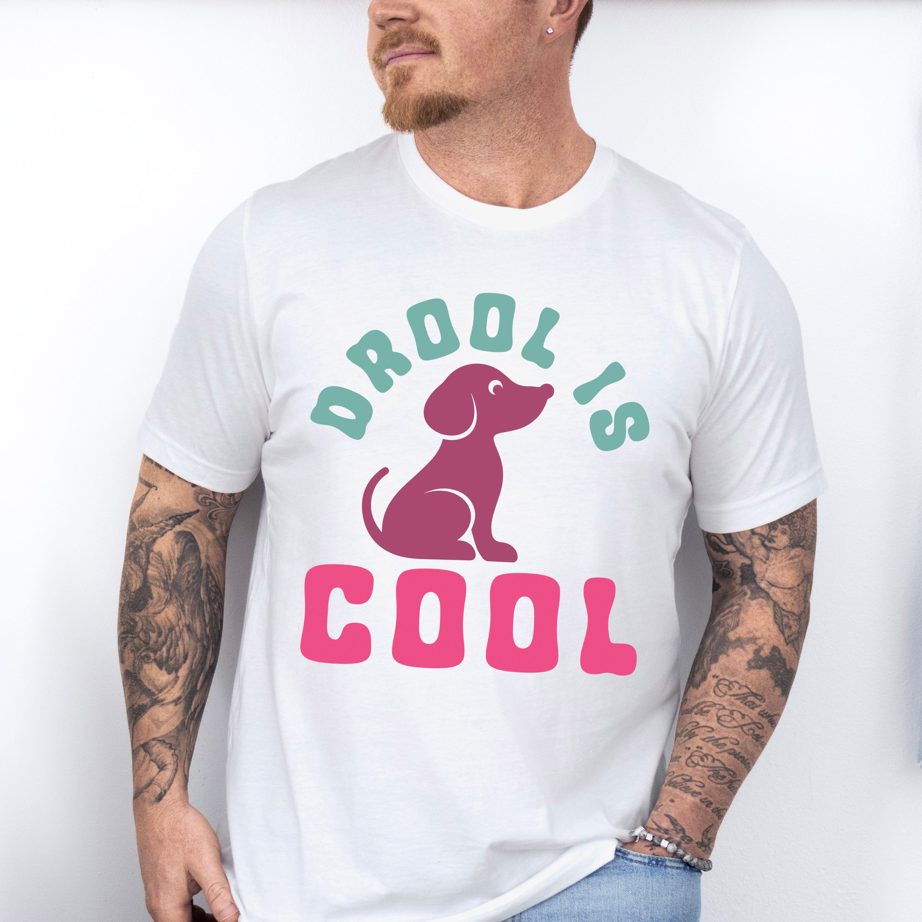 Drool Is Cool - Dogs Unisex Crewneck T-Shirt Sweatshirt Hoodie