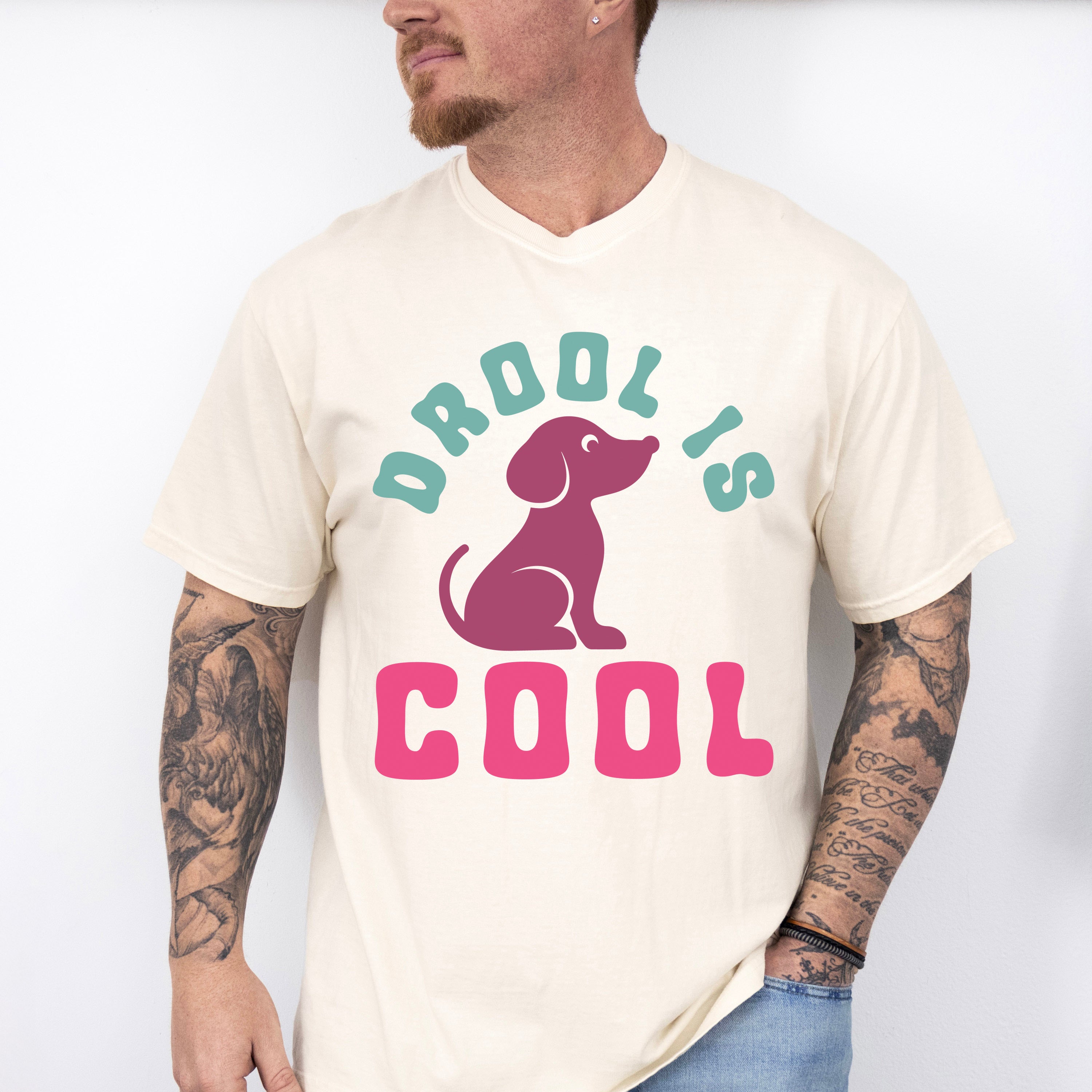 Drool Is Cool - Dogs Unisex Crewneck T-Shirt Sweatshirt Hoodie