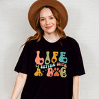 Life Is Better With A Dog - Dogs Unisex Crewneck T-Shirt Sweatshirt Hoodie