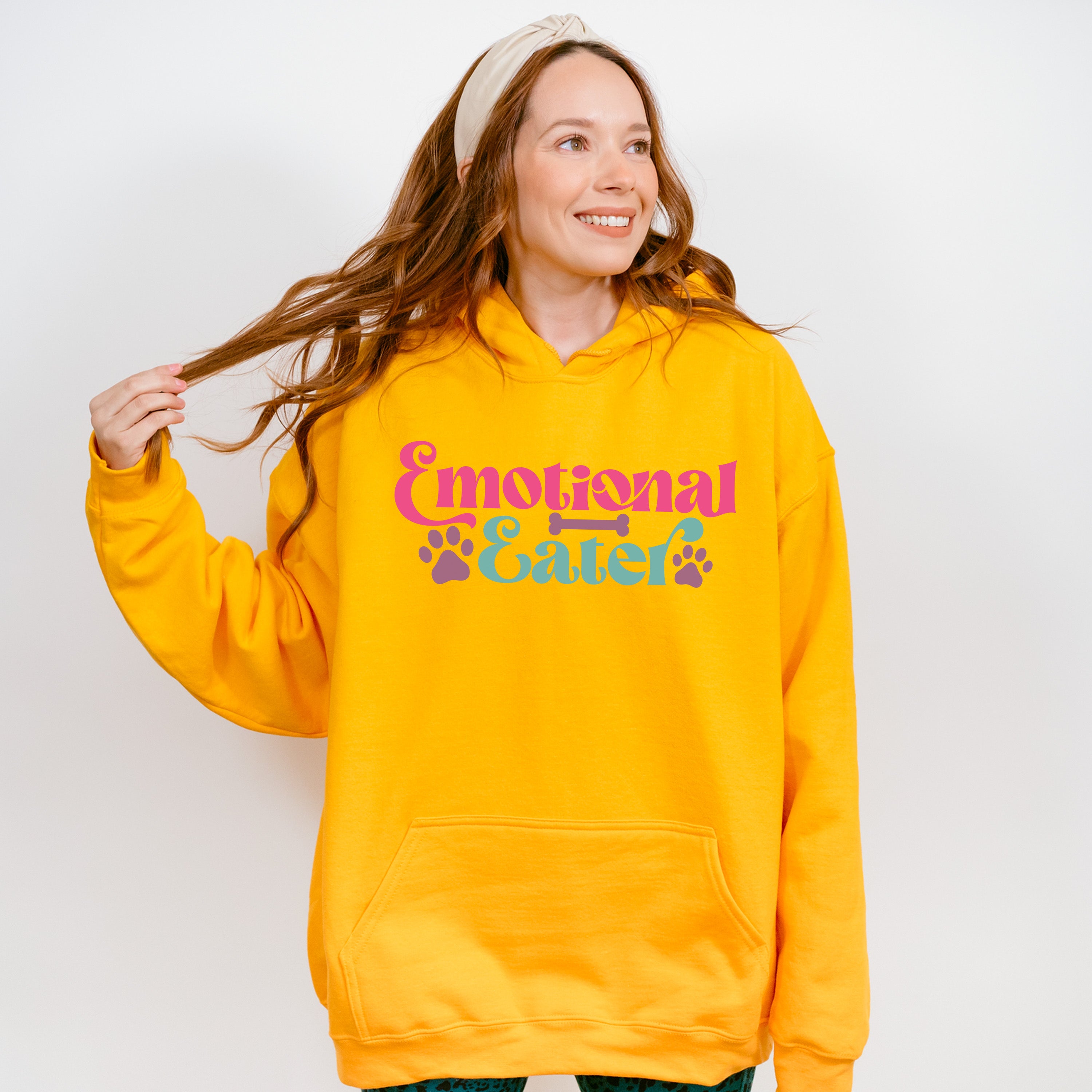 Emotional Eater Paw Design - Dogs Unisex Crewneck T-Shirt Sweatshirt Hoodie