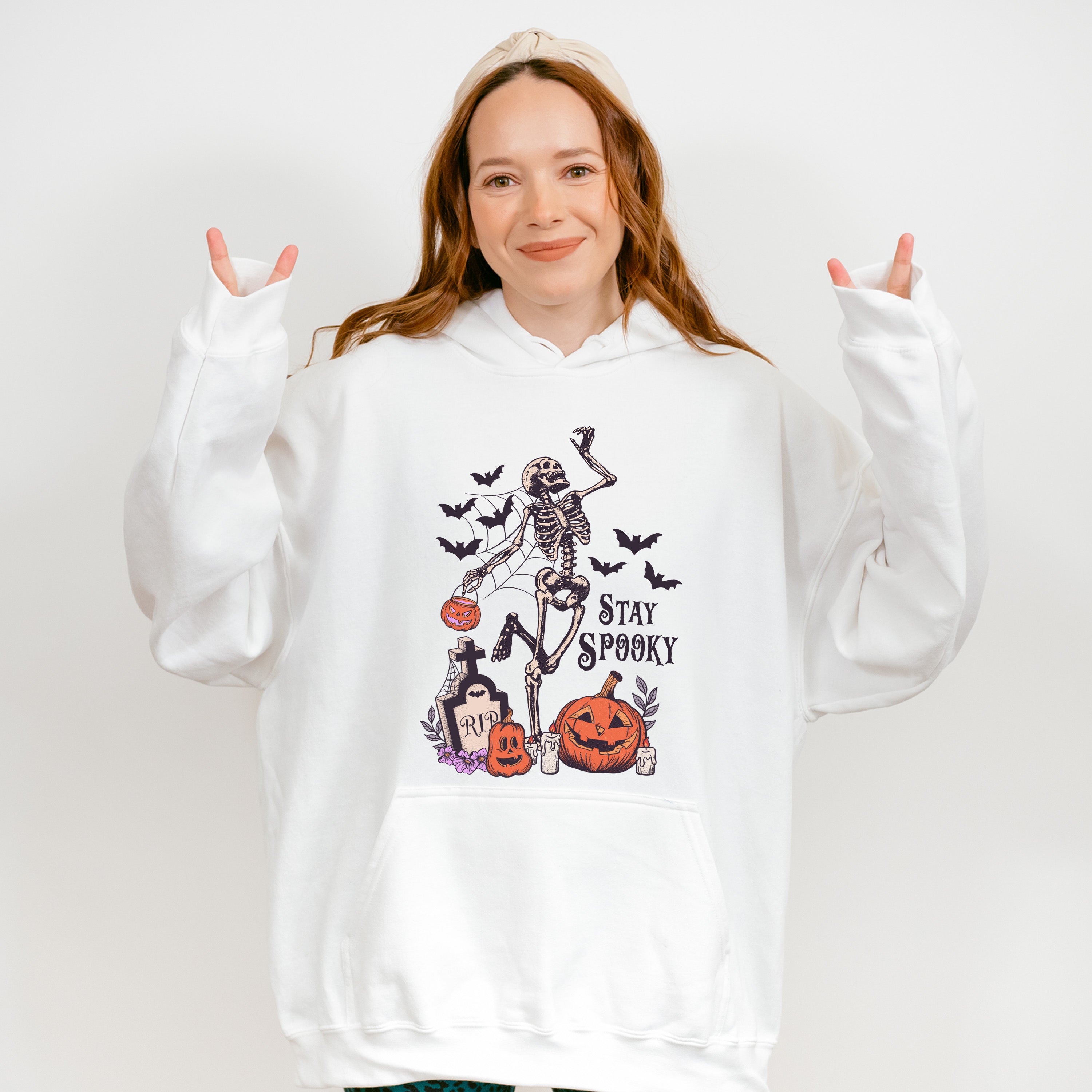 Stay Spooky Halloween - Halloween Unisex Crewneck T-Shirt Sweatshirt Hoodie