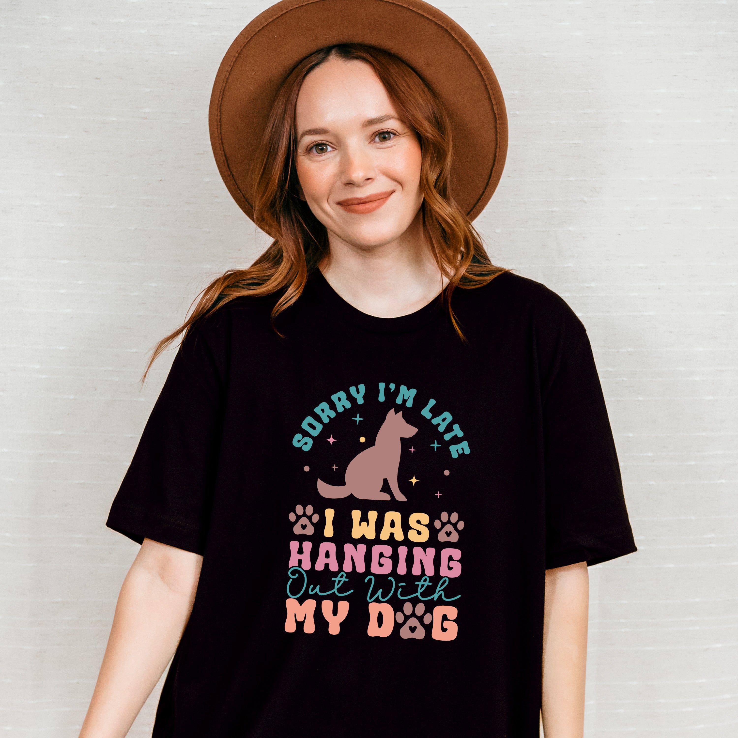 Sorry I'm Late - Dogs Unisex Crewneck T-Shirt Sweatshirt Hoodie