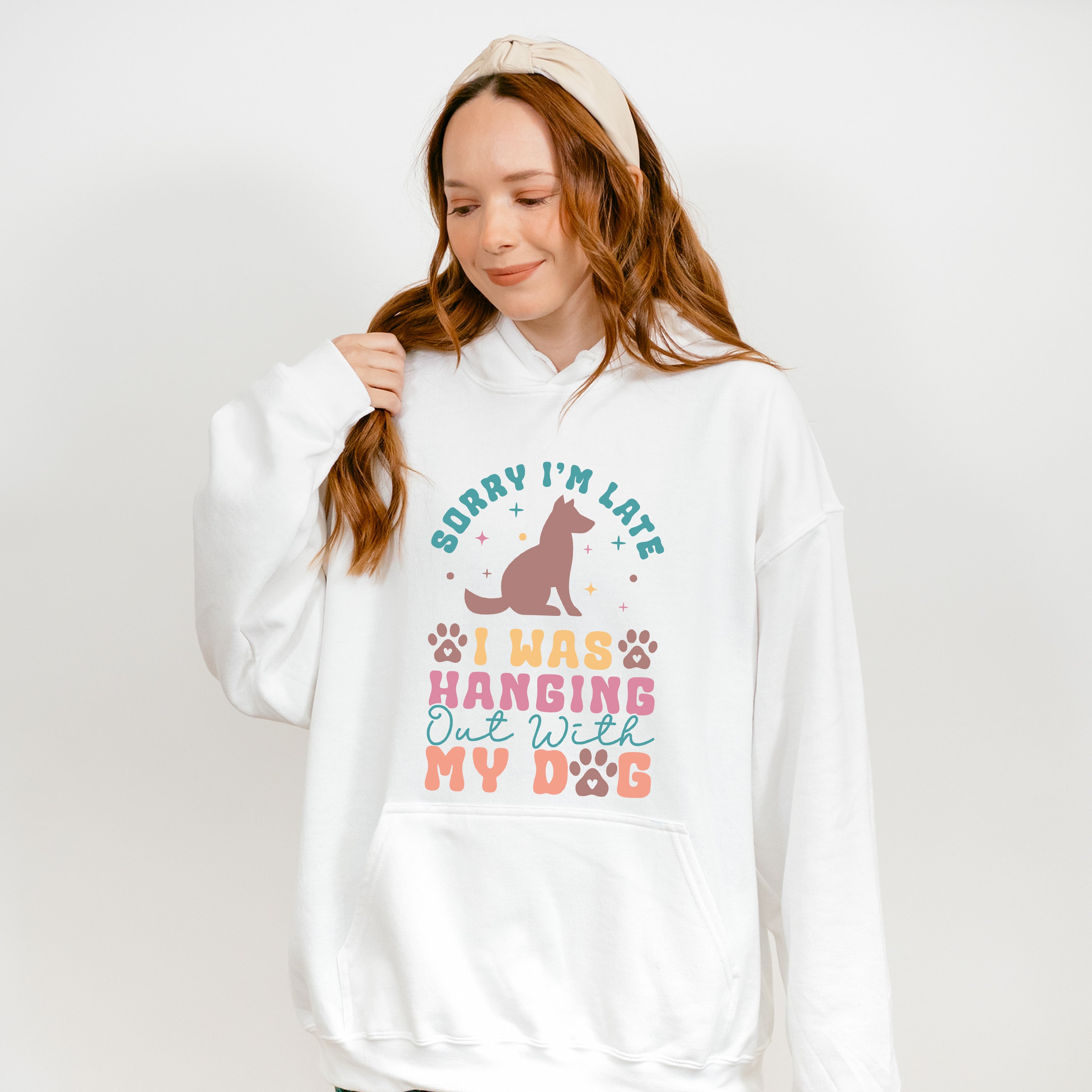 Sorry I'm Late - Dogs Unisex Crewneck T-Shirt Sweatshirt Hoodie