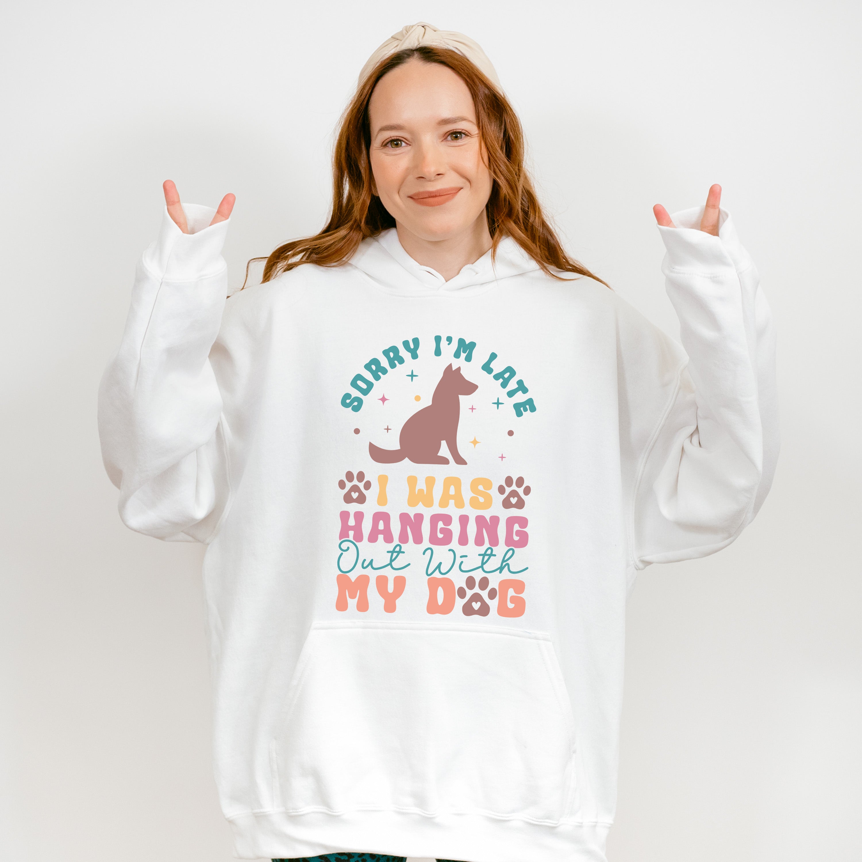 Sorry I'm Late - Dogs Unisex Crewneck T-Shirt Sweatshirt Hoodie