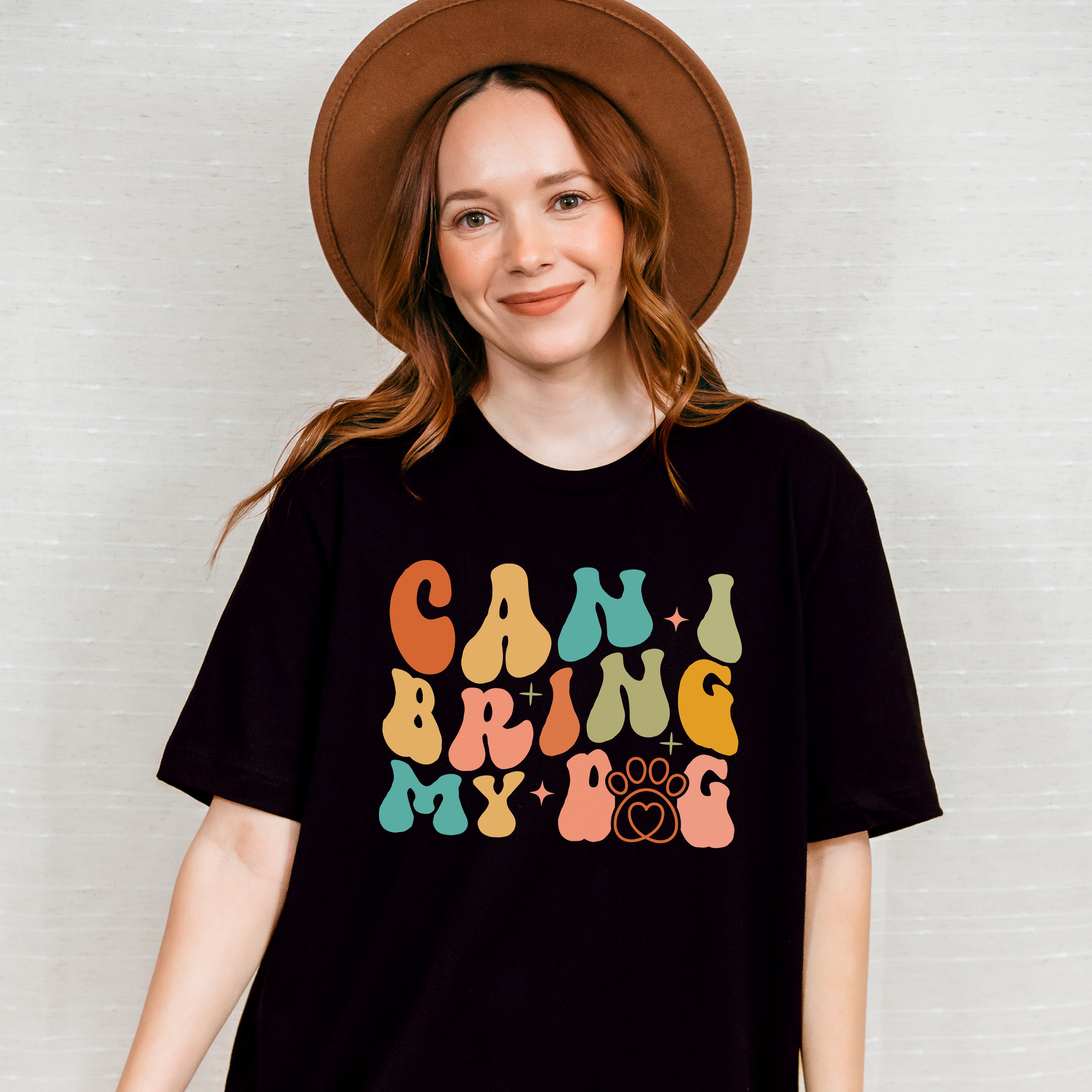 Can I Bring My Dog - Dogs Unisex Crewneck T-Shirt Sweatshirt Hoodie