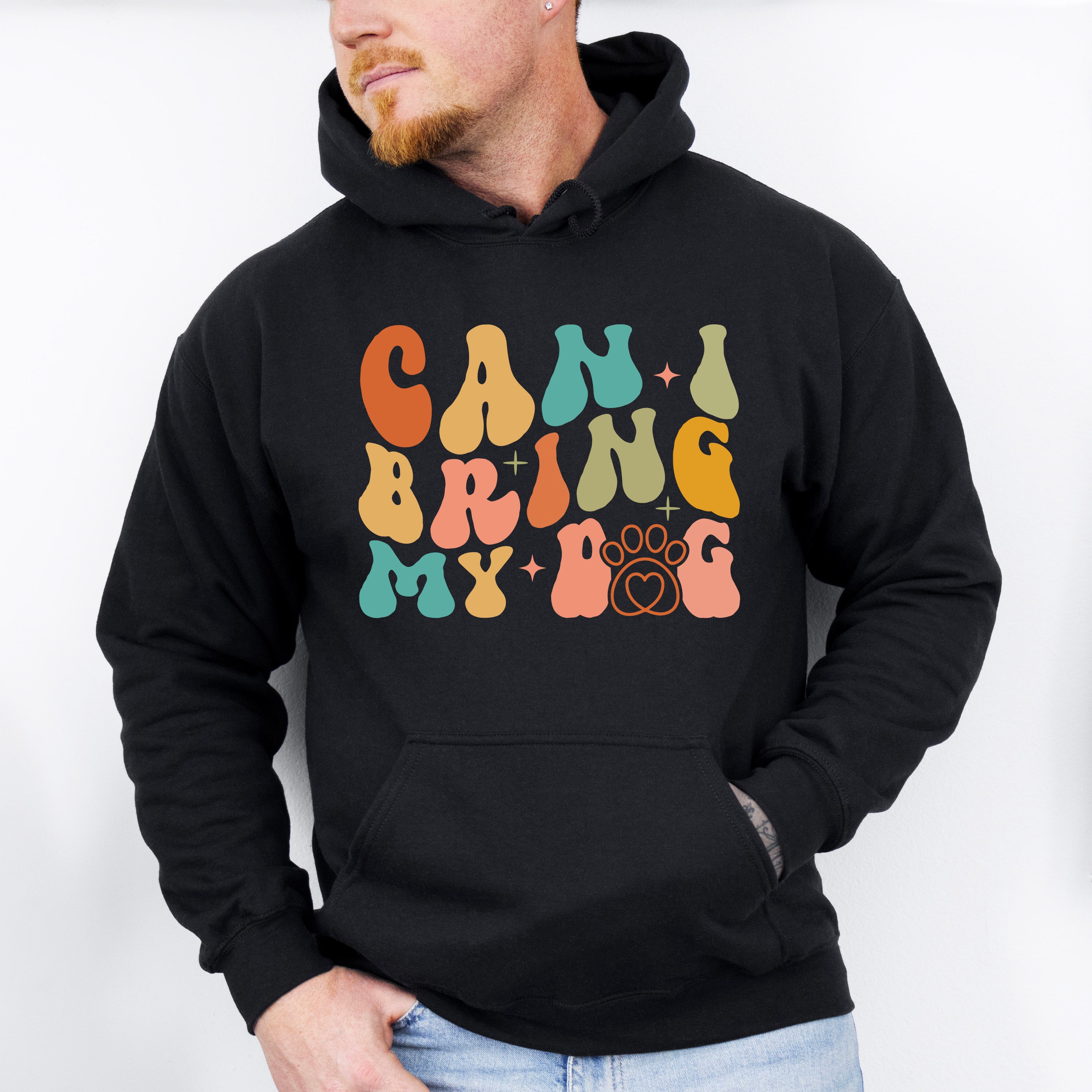 Can I Bring My Dog - Dogs Unisex Crewneck T-Shirt Sweatshirt Hoodie