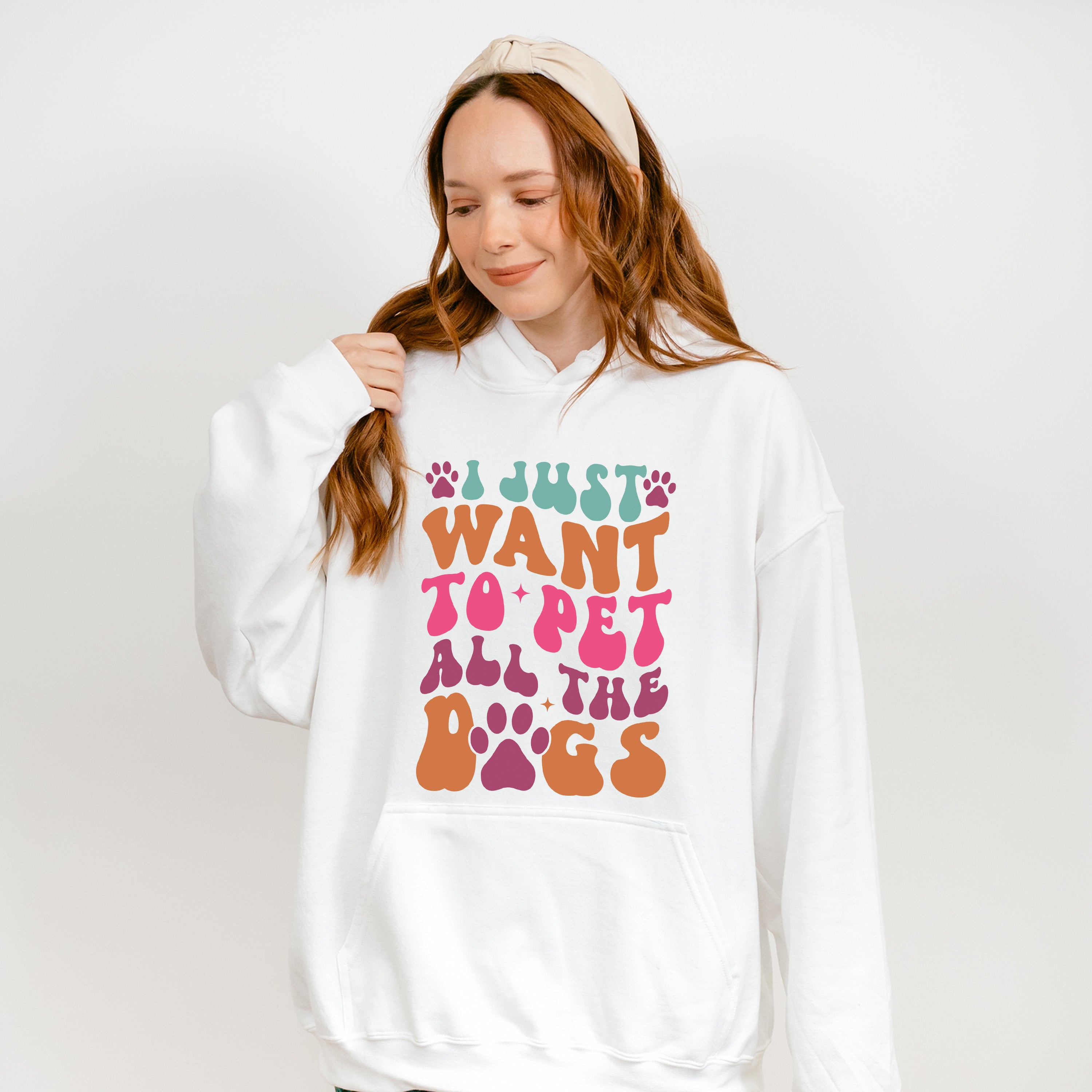 I Just Want To Pet All The Dogs - Dogs Unisex Crewneck T-Shirt Sweatshirt Hoodie