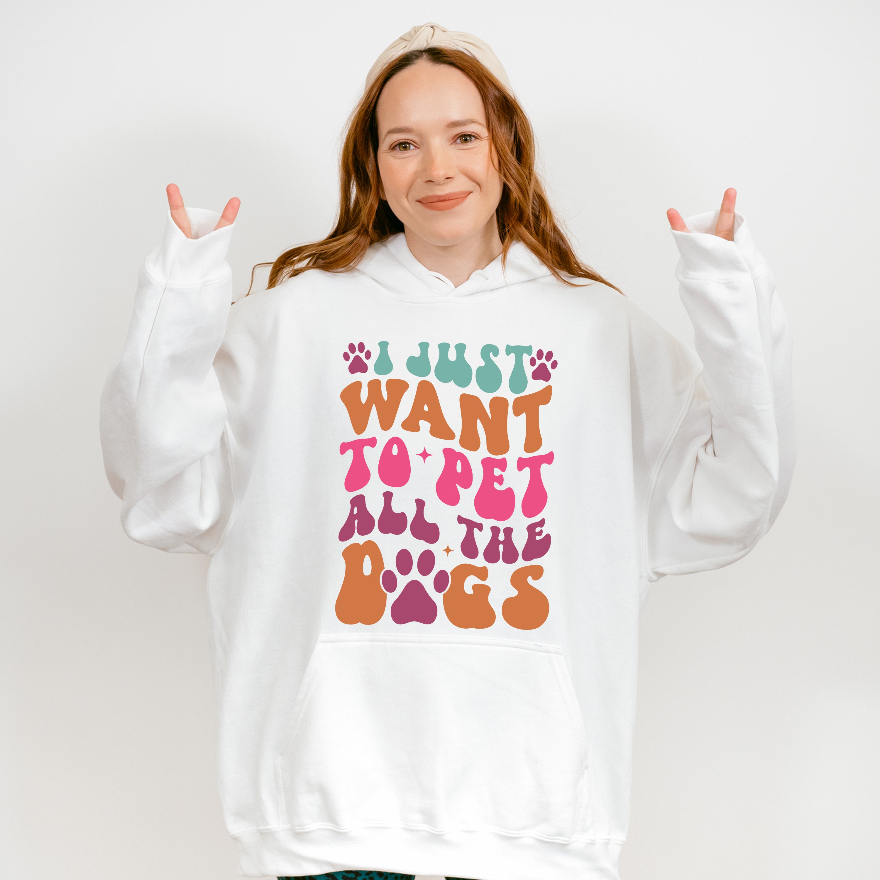 I Just Want To Pet All The Dogs - Dogs Unisex Crewneck T-Shirt Sweatshirt Hoodie