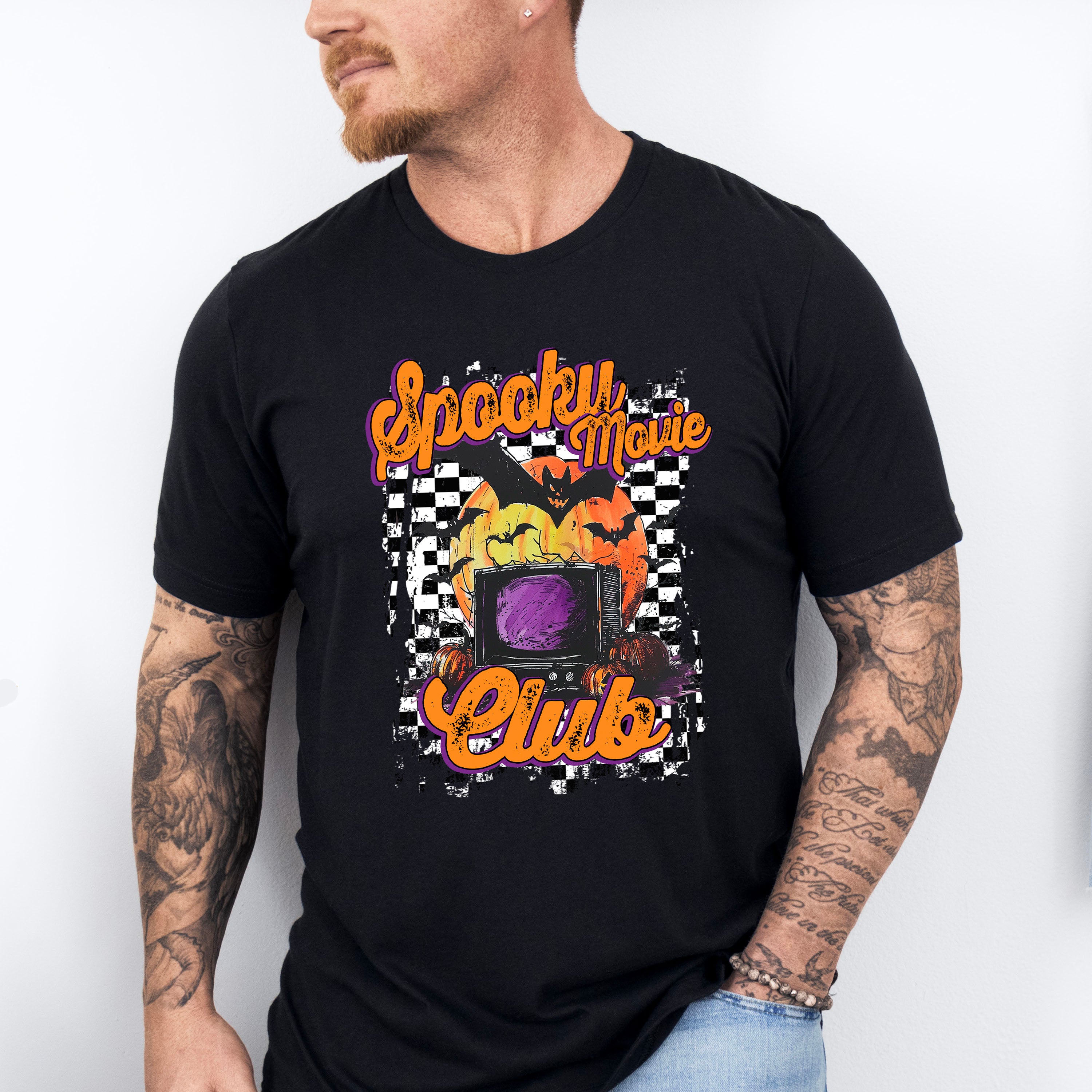 Spooky Movie Club - Halloween Unisex Crewneck T-Shirt Sweatshirt Hoodie