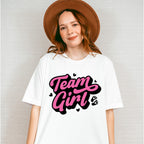 Team Girl Pink Design - Gender Reveal Unisex Crewneck T-Shirt Sweatshirt Hoodie