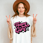 Team Girl Pink Design - Gender Reveal Unisex Crewneck T-Shirt Sweatshirt Hoodie