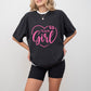 Team Girl Heart Design - Gender Reveal Unisex Crewneck T-Shirt Sweatshirt Hoodie