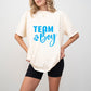 Team Boy Cursive Design - Gender Reveal Unisex Crewneck T-Shirt Sweatshirt Hoodie