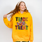 Trick or Treat Halloween Design - Halloween Unisex Crewneck T-Shirt Sweatshirt Hoodie
