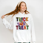 Trick or Treat Halloween Design - Halloween Unisex Crewneck T-Shirt Sweatshirt Hoodie