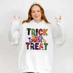 Trick or Treat Halloween Design - Halloween Unisex Crewneck T-Shirt Sweatshirt Hoodie