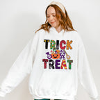 Trick or Treat Halloween Design - Halloween Unisex Crewneck T-Shirt Sweatshirt Hoodie