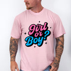 Girl Or Boy - Gender Reveal Unisex Crewneck T-Shirt Sweatshirt Hoodie