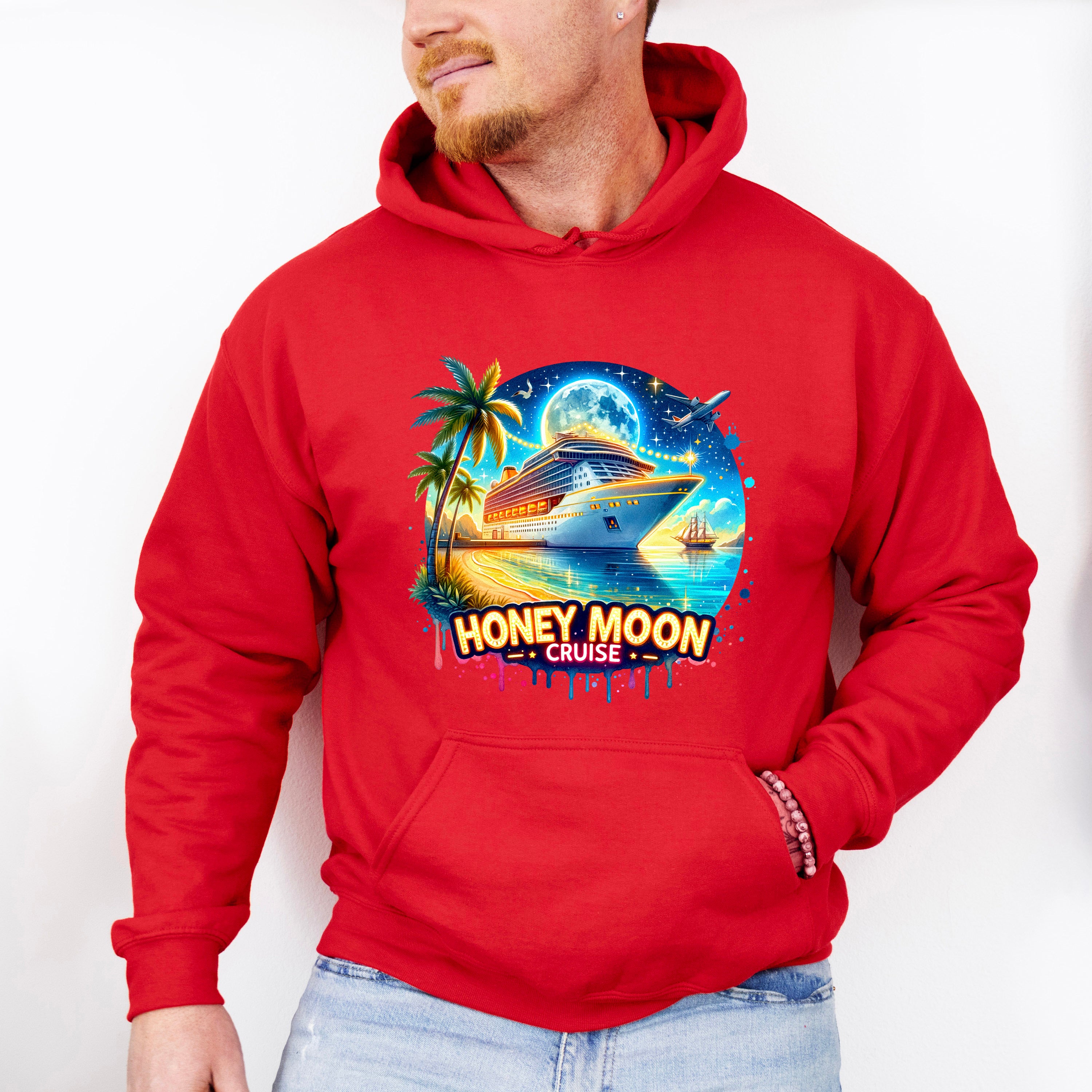 Honeymoon Cruise - Honeymoon Unisex Crewneck T-Shirt Sweatshirt Hoodie