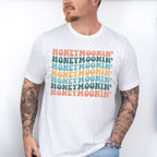 Honeymoonin' Colorful Design - Honeymoon Unisex Crewneck T-Shirt Sweatshirt Hoodie