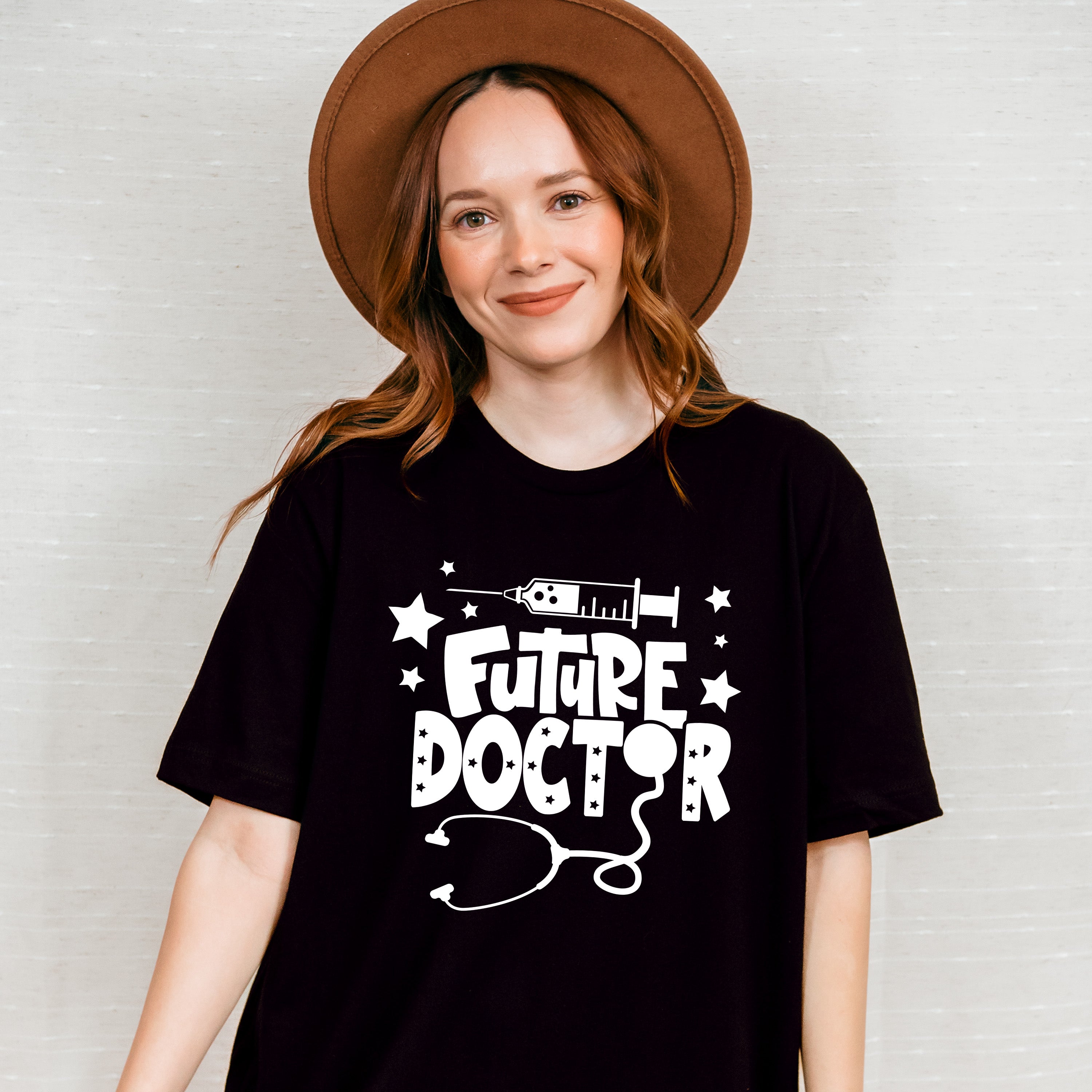 Future Doctor Syringe Design - Medical School Unisex Crewneck T-Shirt Sweatshirt Hoodie