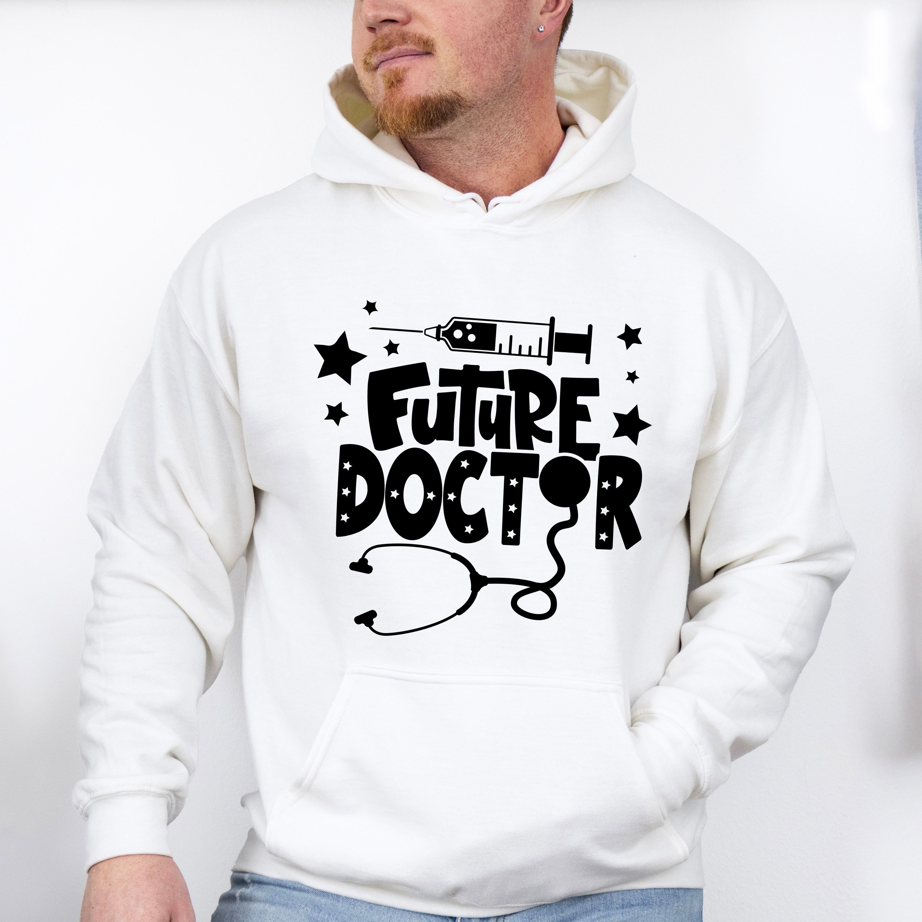 Future Doctor Syringe Design - Medical School Unisex Crewneck T-Shirt Sweatshirt Hoodie