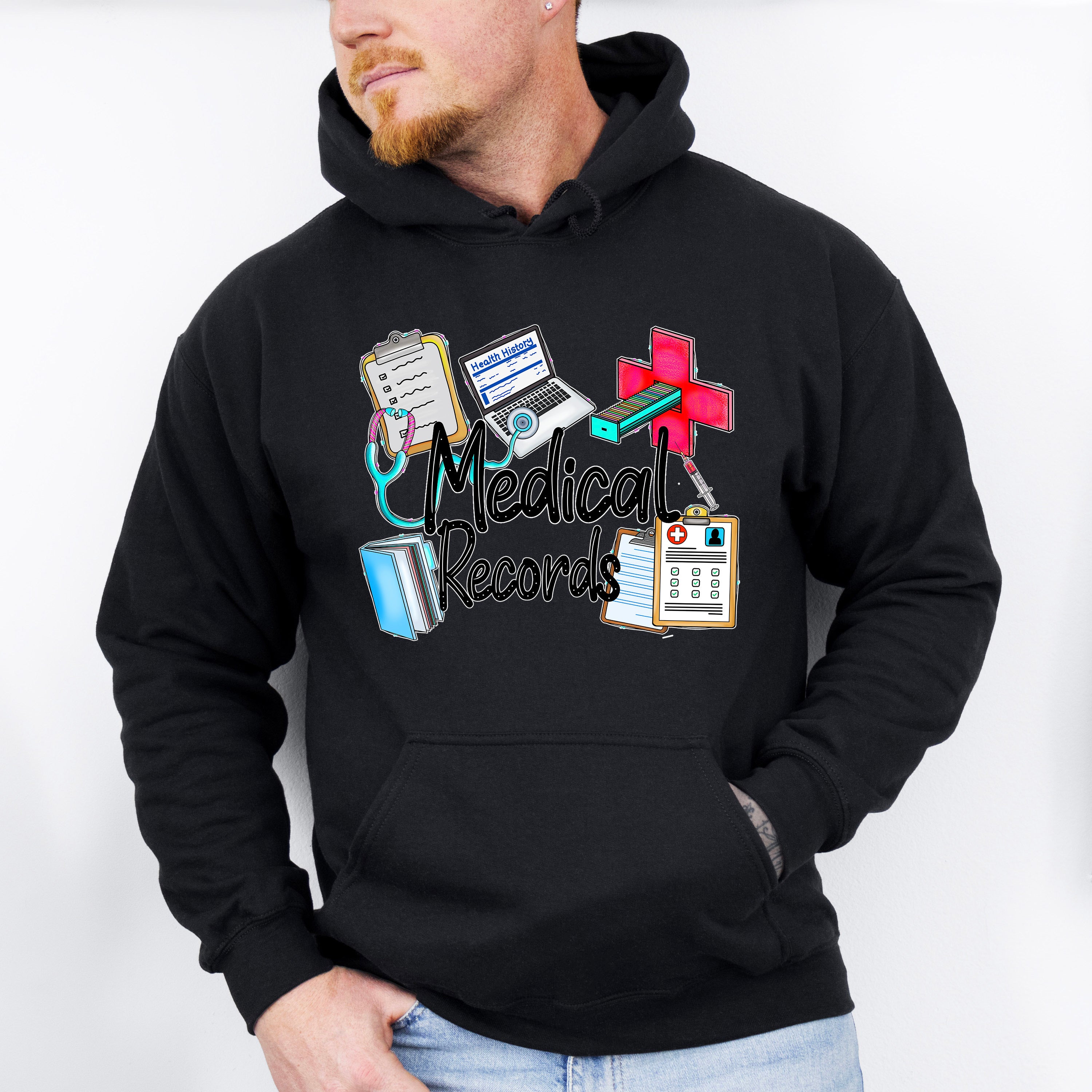 Medical Records - Medical School Unisex Crewneck T-Shirt Sweatshirt Hoodie