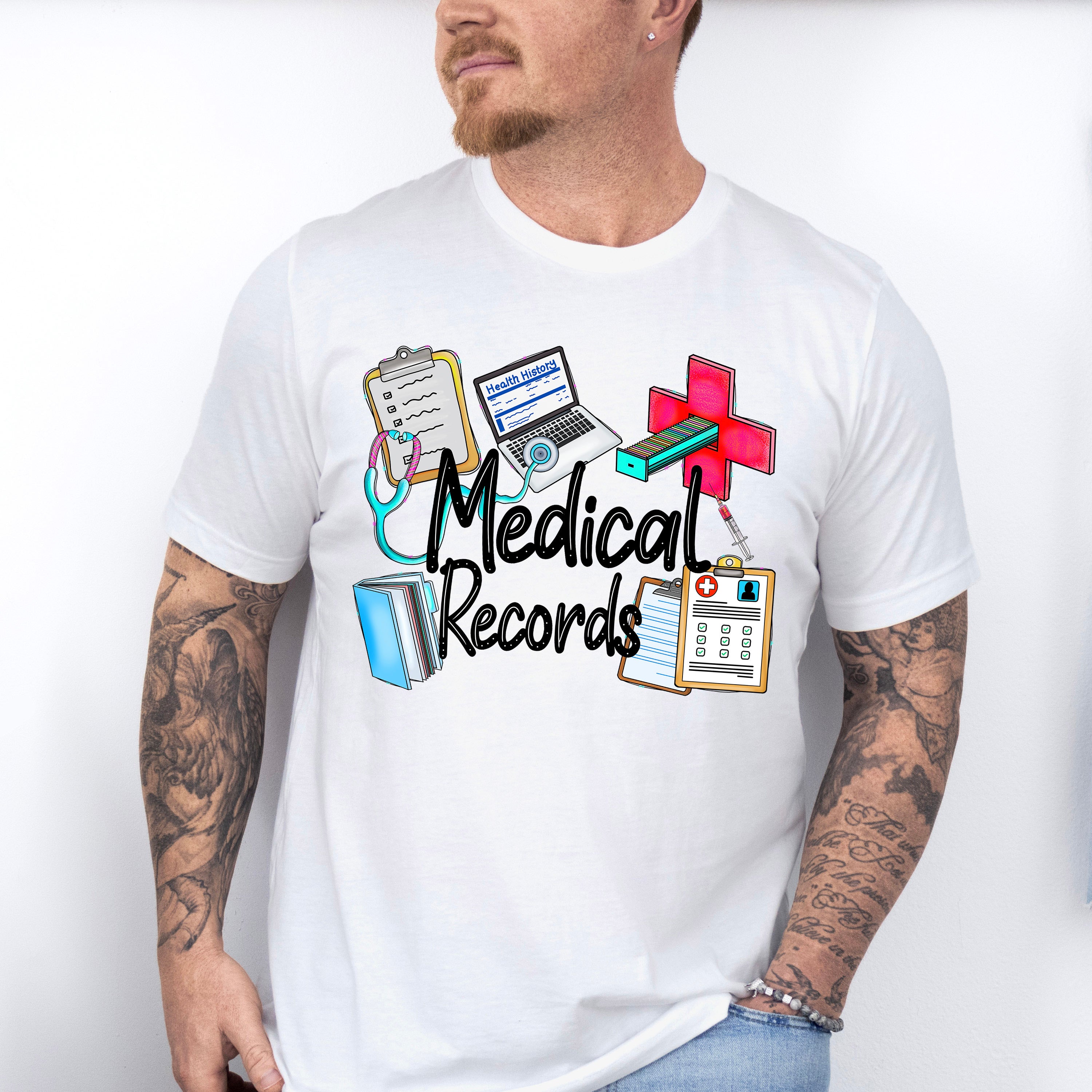 Medical Records - Medical School Unisex Crewneck T-Shirt Sweatshirt Hoodie
