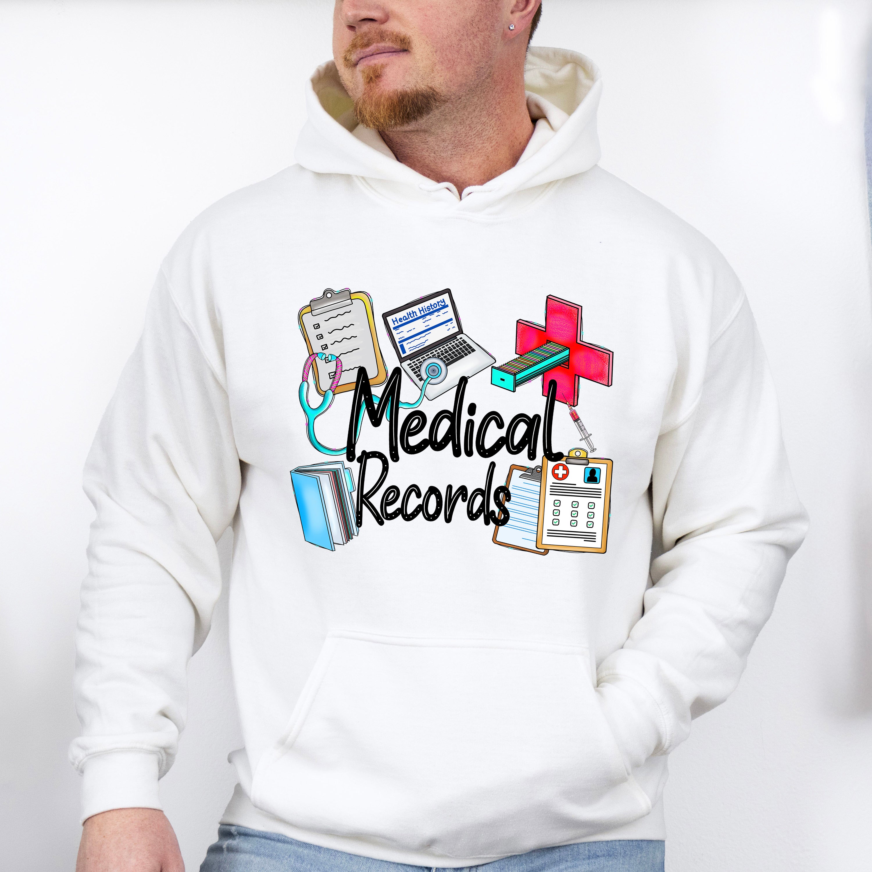 Medical Records - Medical School Unisex Crewneck T-Shirt Sweatshirt Hoodie