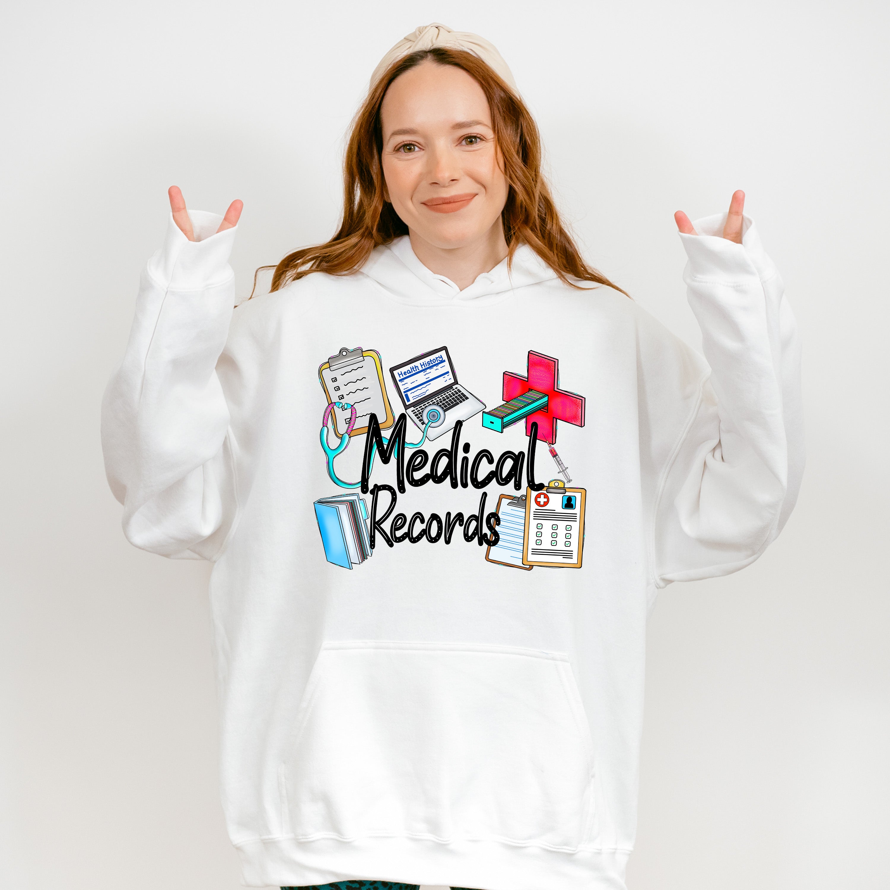 Medical Records - Medical School Unisex Crewneck T-Shirt Sweatshirt Hoodie