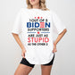 1 Out Of 3 Biden Supporters Design - Biden Theme Unisex Crewneck T-Shirt Sweatshirt Hoodie