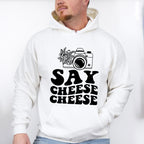 Say Cheese Camera Design - Photography Unisex Crewneck T-Shirt Sweatshirt Hoodie