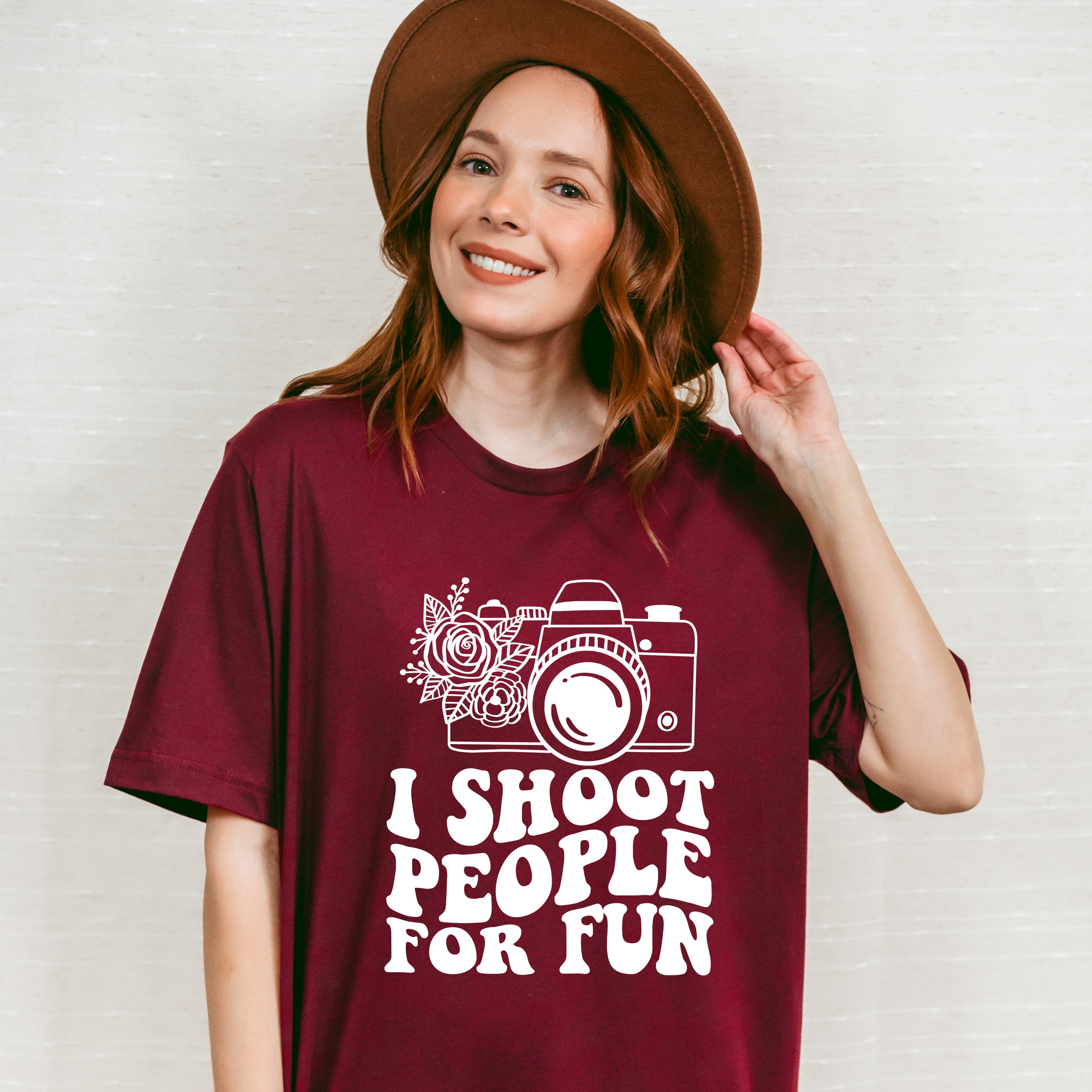 I Shoot People For Fun - Photography Unisex Crewneck T-Shirt Sweatshirt Hoodie