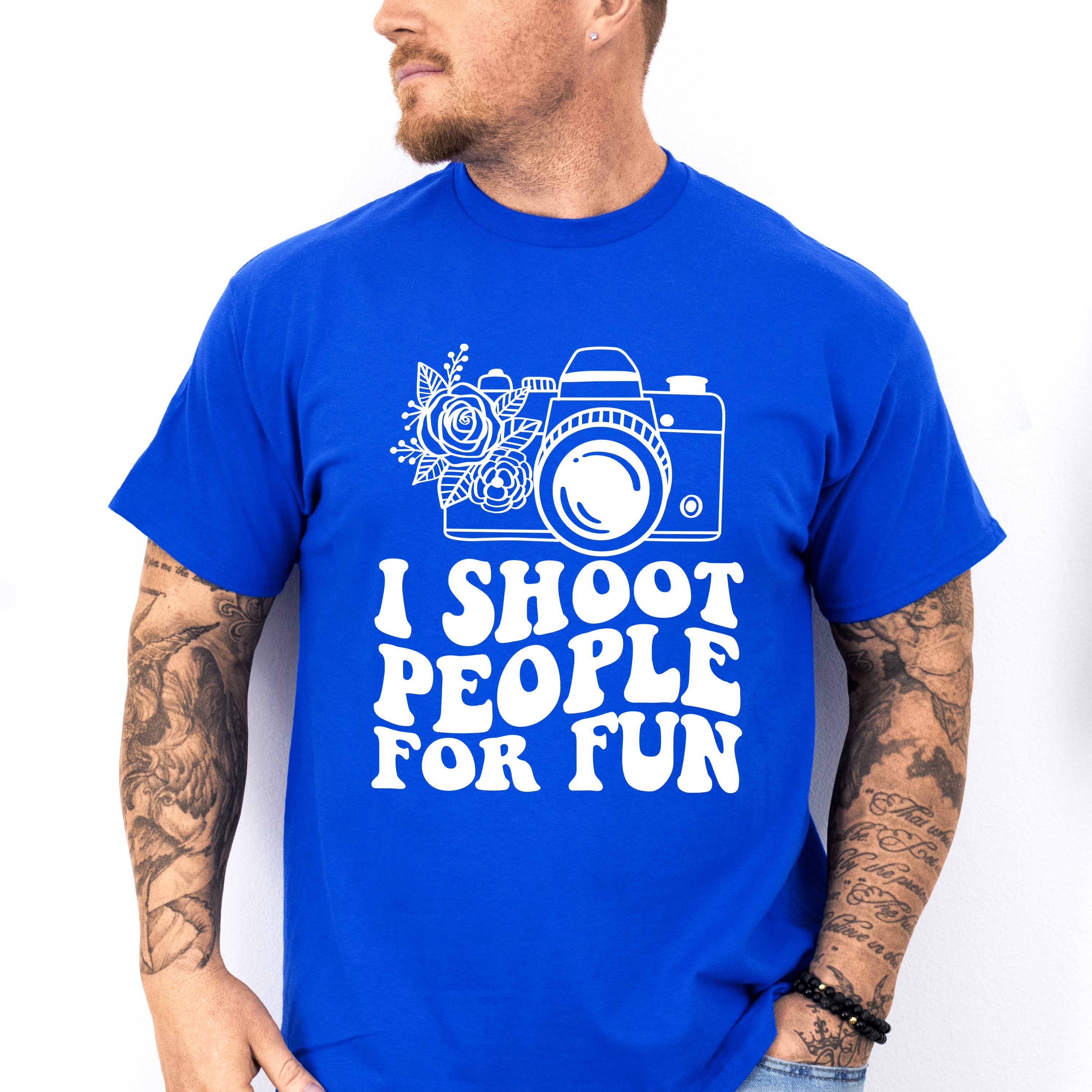 I Shoot People For Fun - Photography Unisex Crewneck T-Shirt Sweatshirt Hoodie