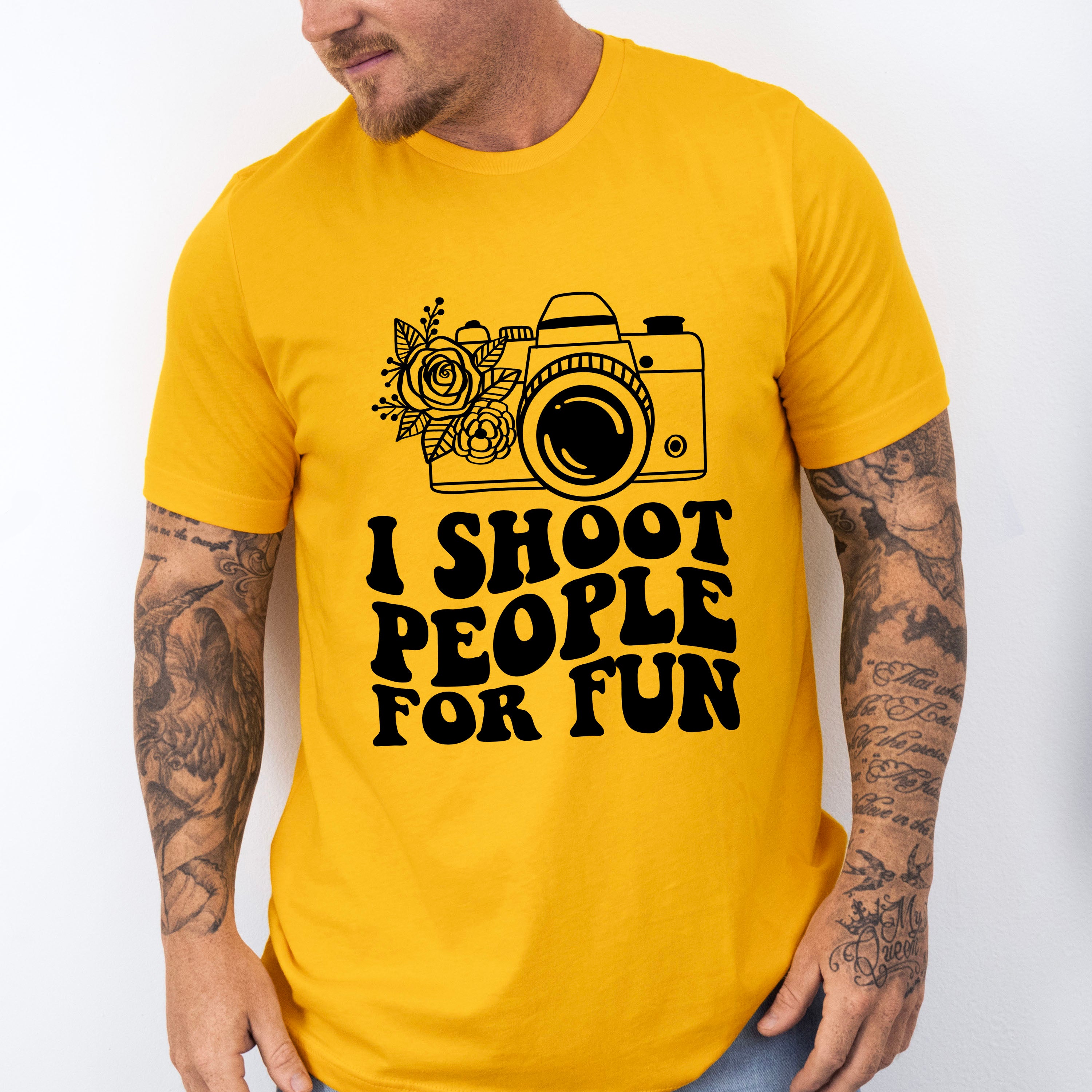 I Shoot People For Fun - Photography Unisex Crewneck T-Shirt Sweatshirt Hoodie