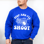 Stop And I'll Shoot - Photography Unisex Crewneck T-Shirt Sweatshirt Hoodie