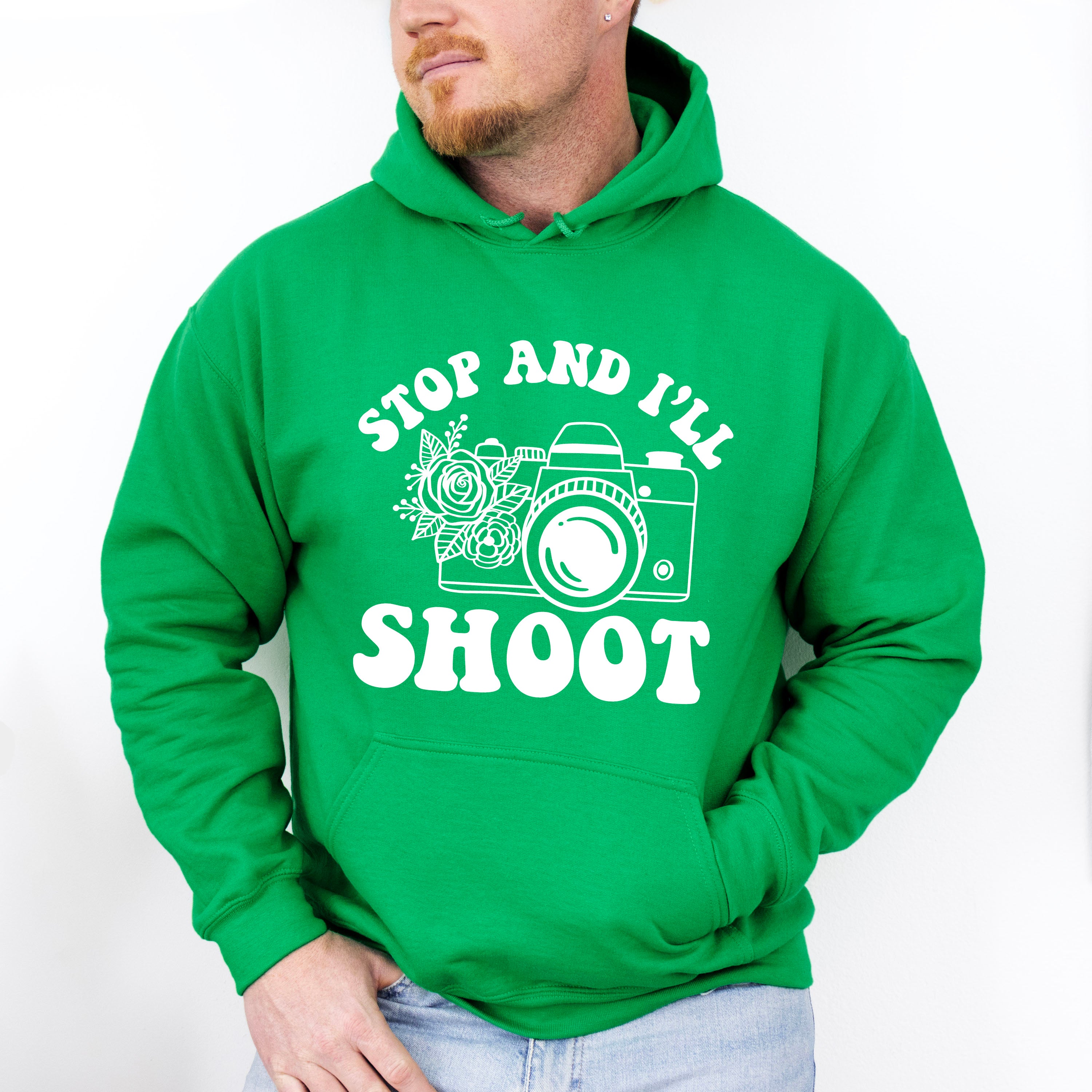Stop And I'll Shoot - Photography Unisex Crewneck T-Shirt Sweatshirt Hoodie
