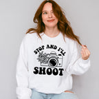 Stop And I'll Shoot - Photography Unisex Crewneck T-Shirt Sweatshirt Hoodie
