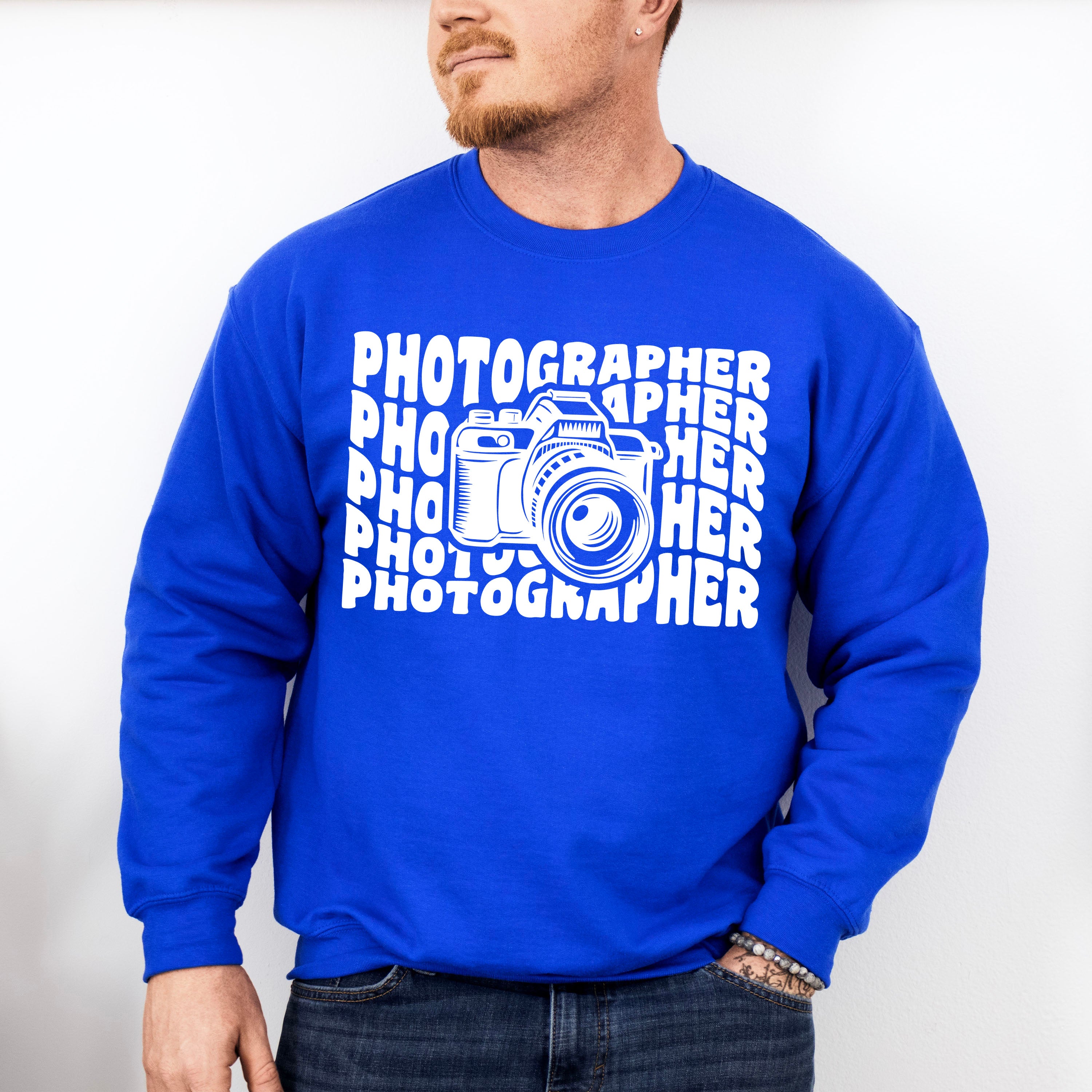Photographer Camera Design - Photography Unisex Crewneck T-Shirt Sweatshirt Hoodie