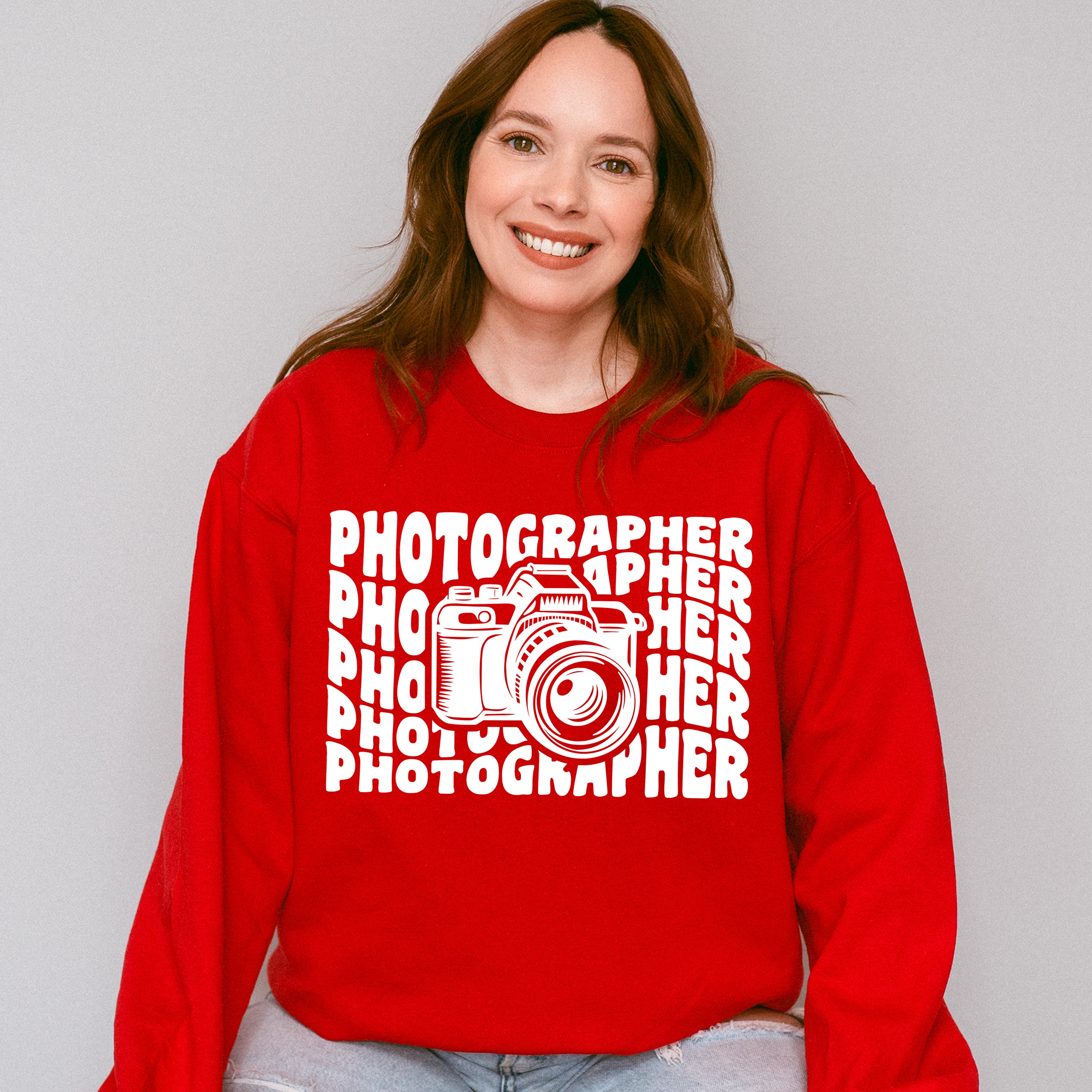 Photographer Camera Design - Photography Unisex Crewneck T-Shirt Sweatshirt Hoodie