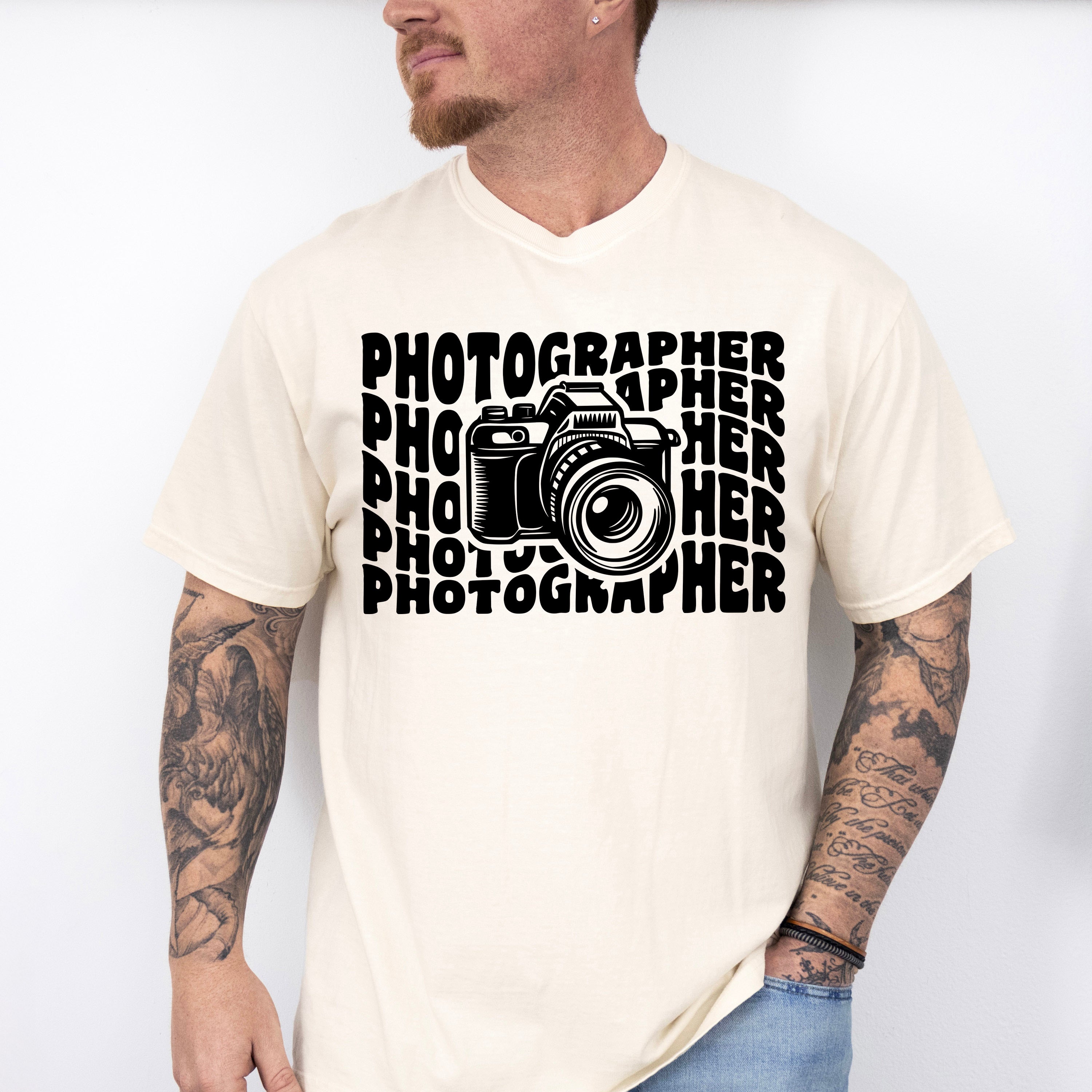 Photographer Camera Design - Photography Unisex Crewneck T-Shirt Sweatshirt Hoodie