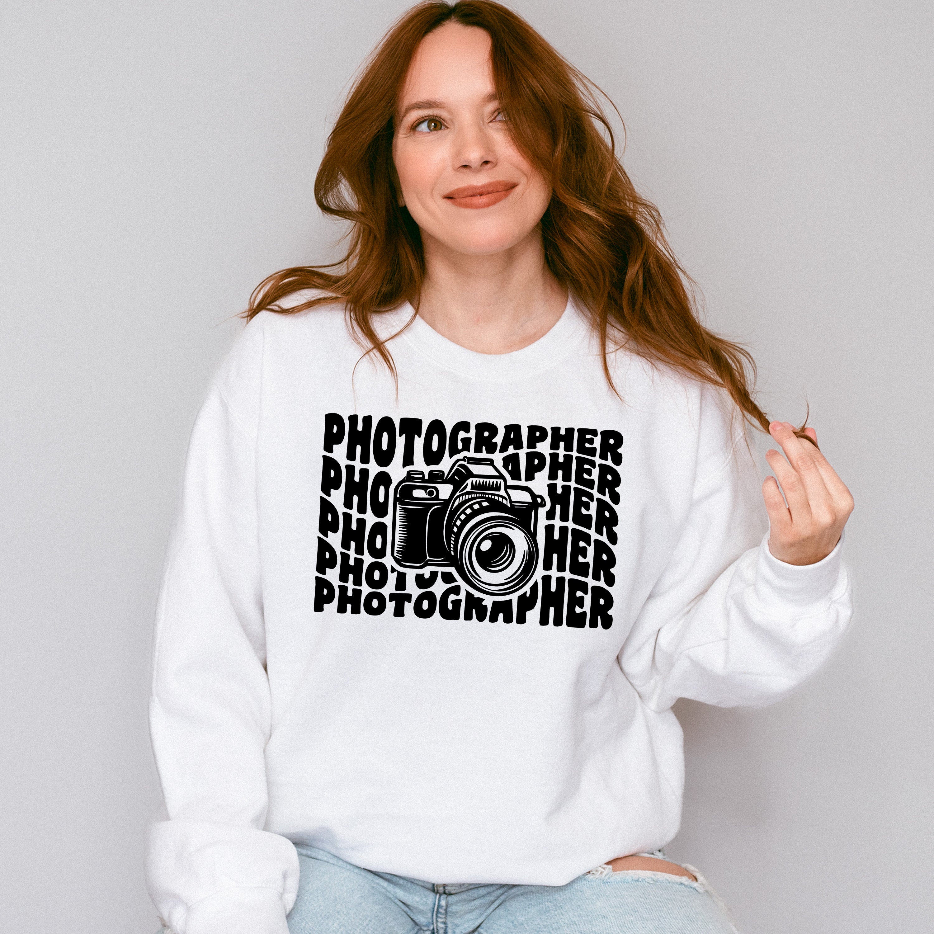 Photographer Camera Design - Photography Unisex Crewneck T-Shirt Sweatshirt Hoodie