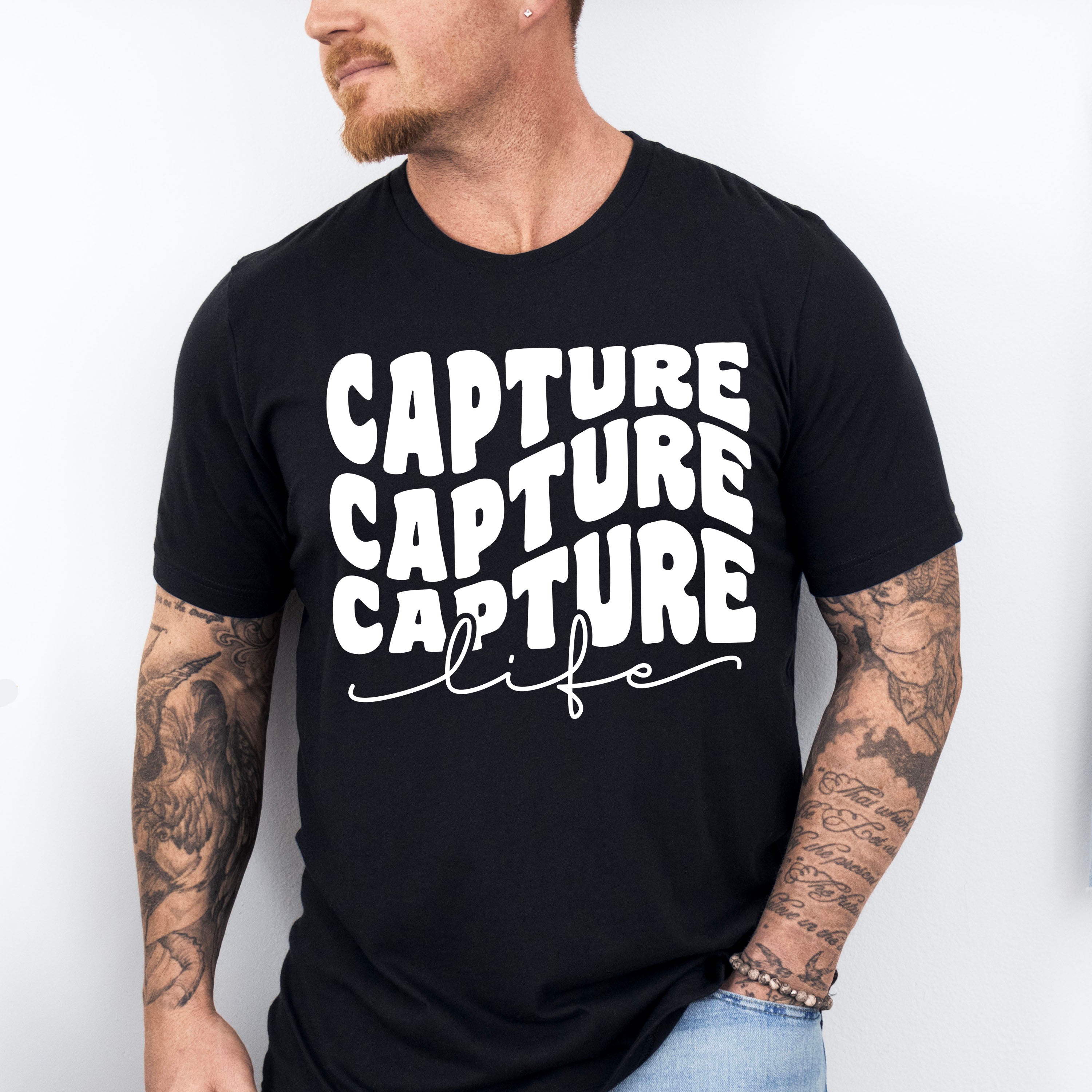 Capture Life - Photography Unisex Crewneck T-Shirt Sweatshirt Hoodie