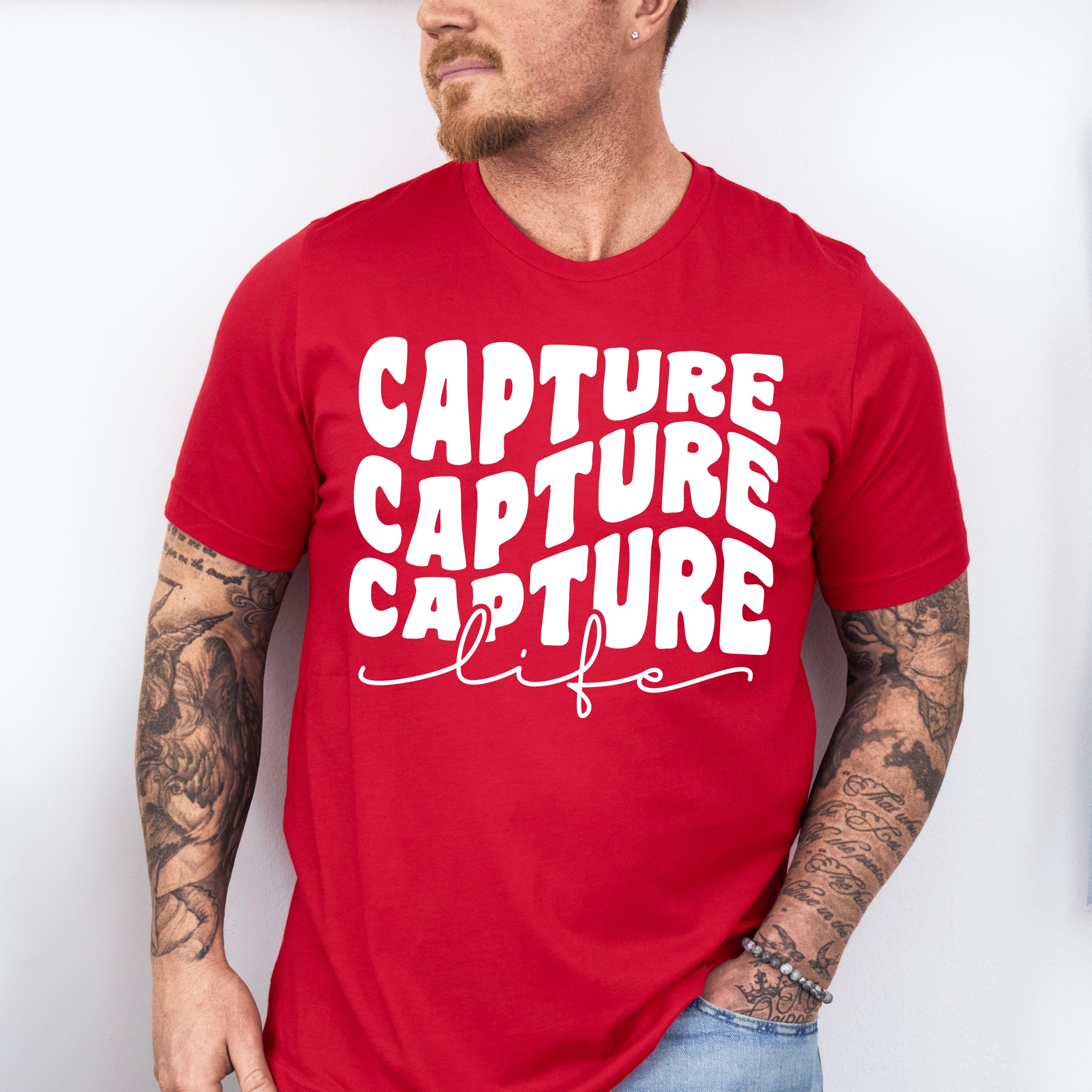 Capture Life - Photography Unisex Crewneck T-Shirt Sweatshirt Hoodie