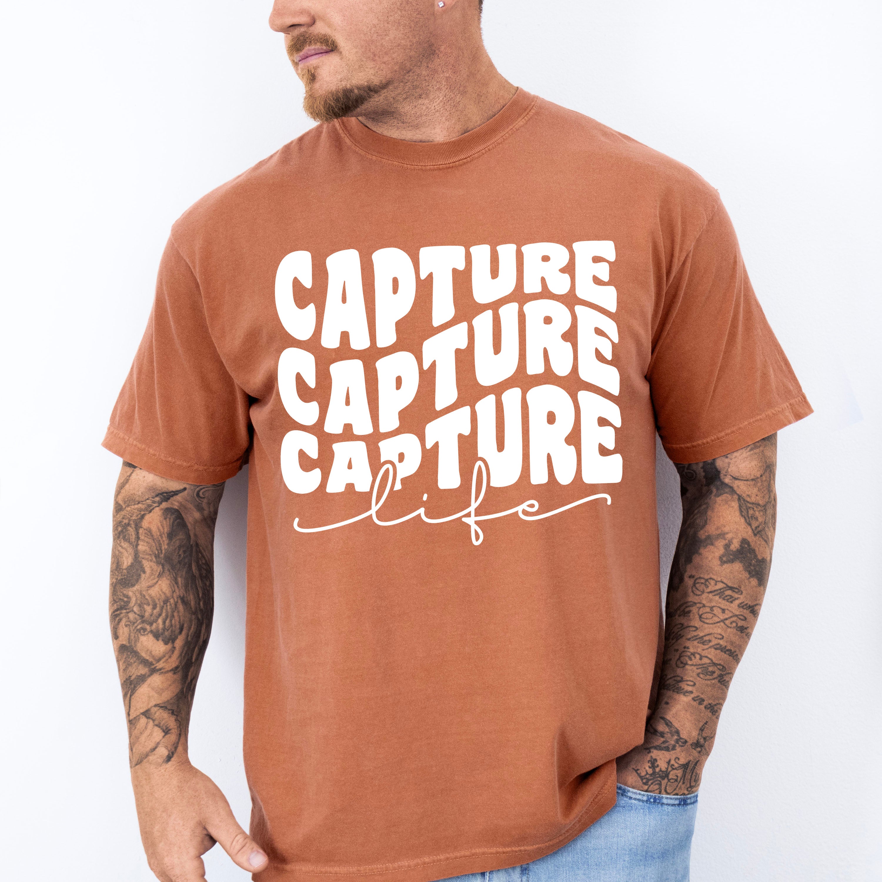Capture Life - Photography Unisex Crewneck T-Shirt Sweatshirt Hoodie