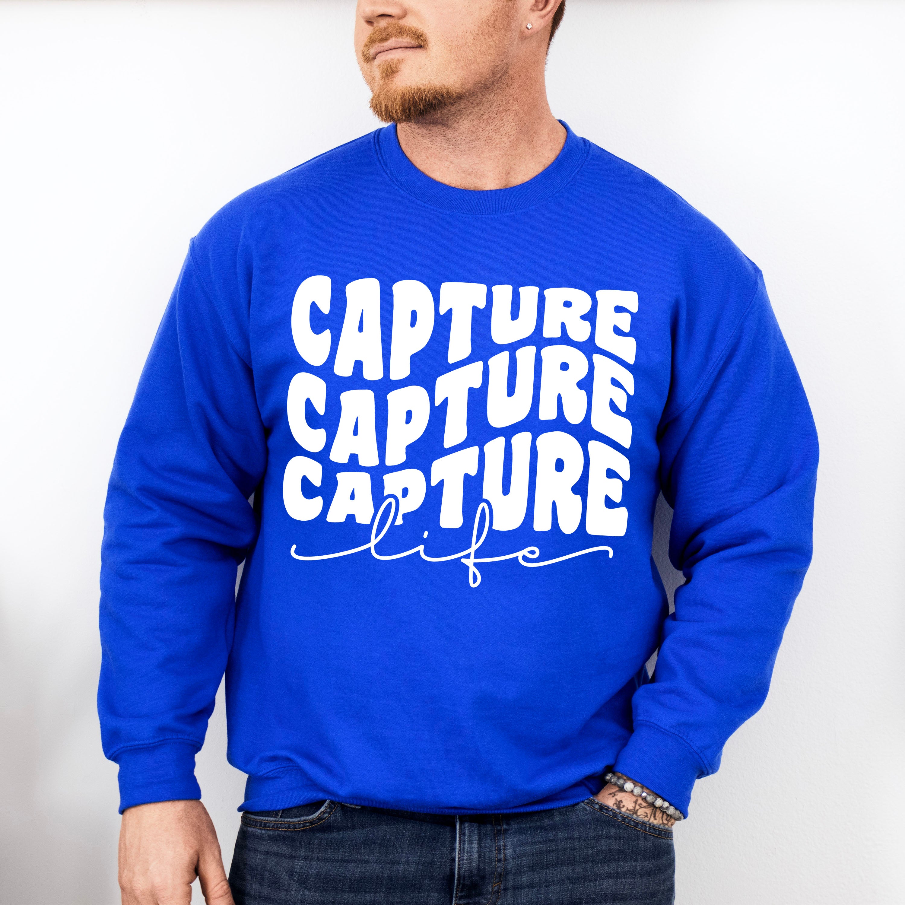Capture Life - Photography Unisex Crewneck T-Shirt Sweatshirt Hoodie
